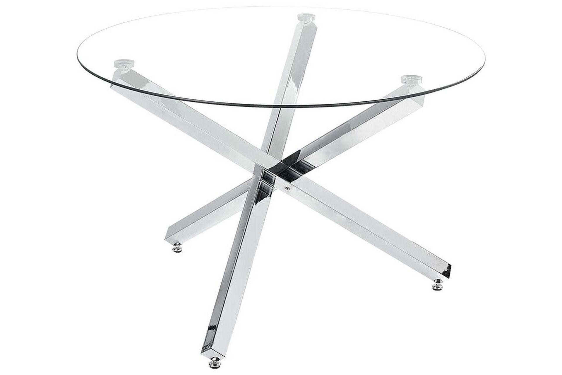Soffbord Salno 110 cm Rund Rund - Silver