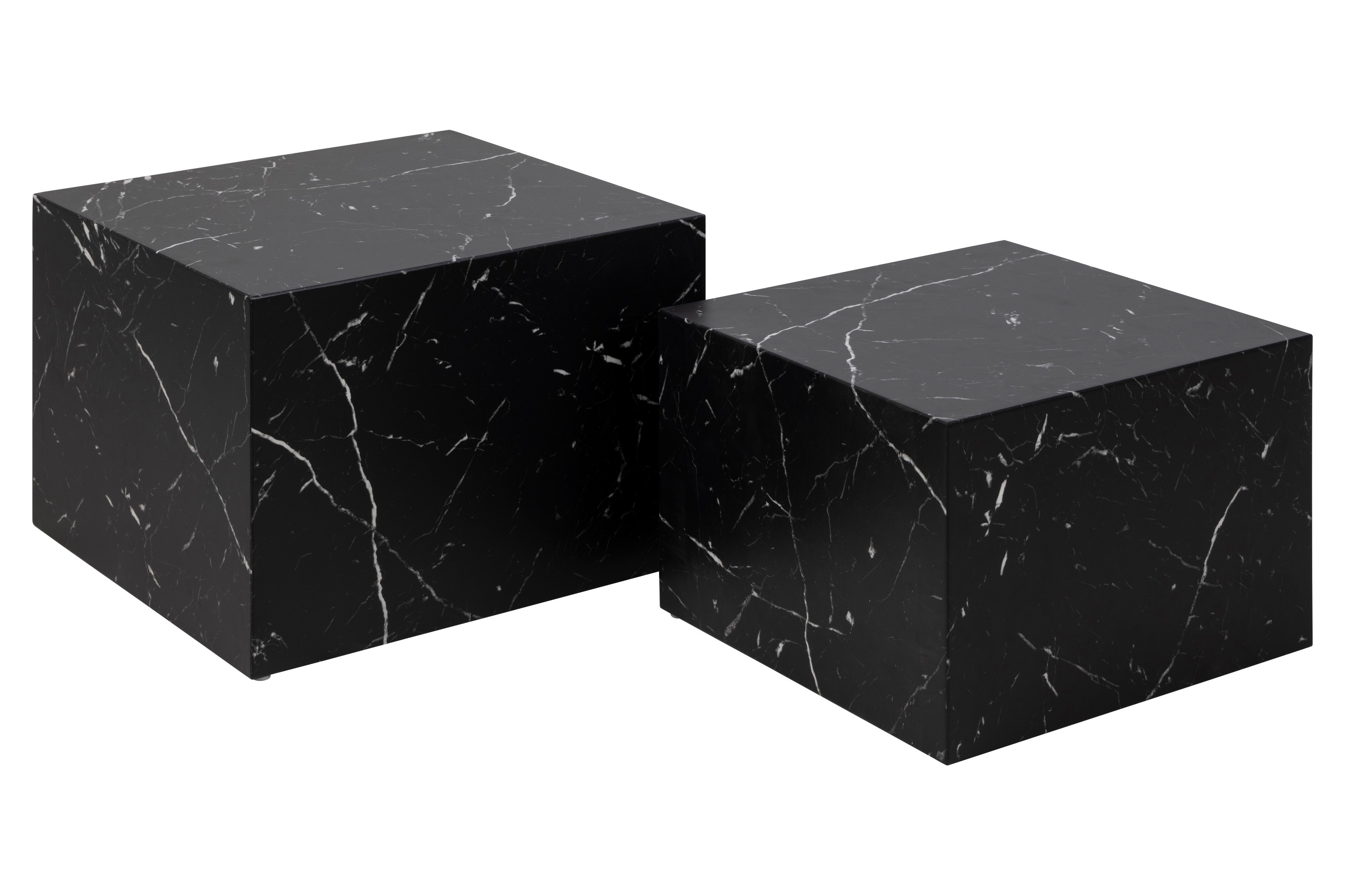 Soffbord Samon 58x58 cm Svart