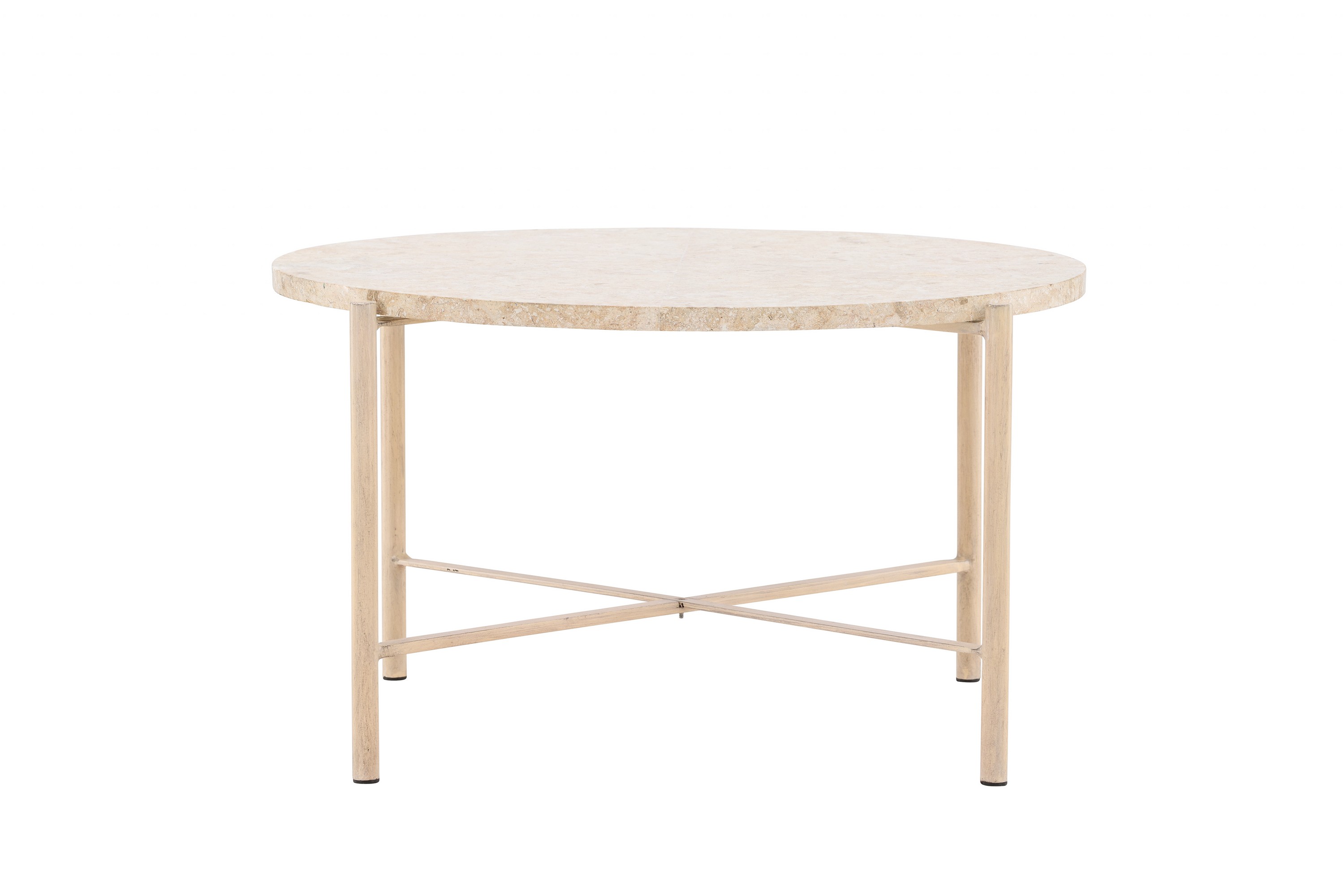 Soffbord Sandhamn 70 cm Rund Beige