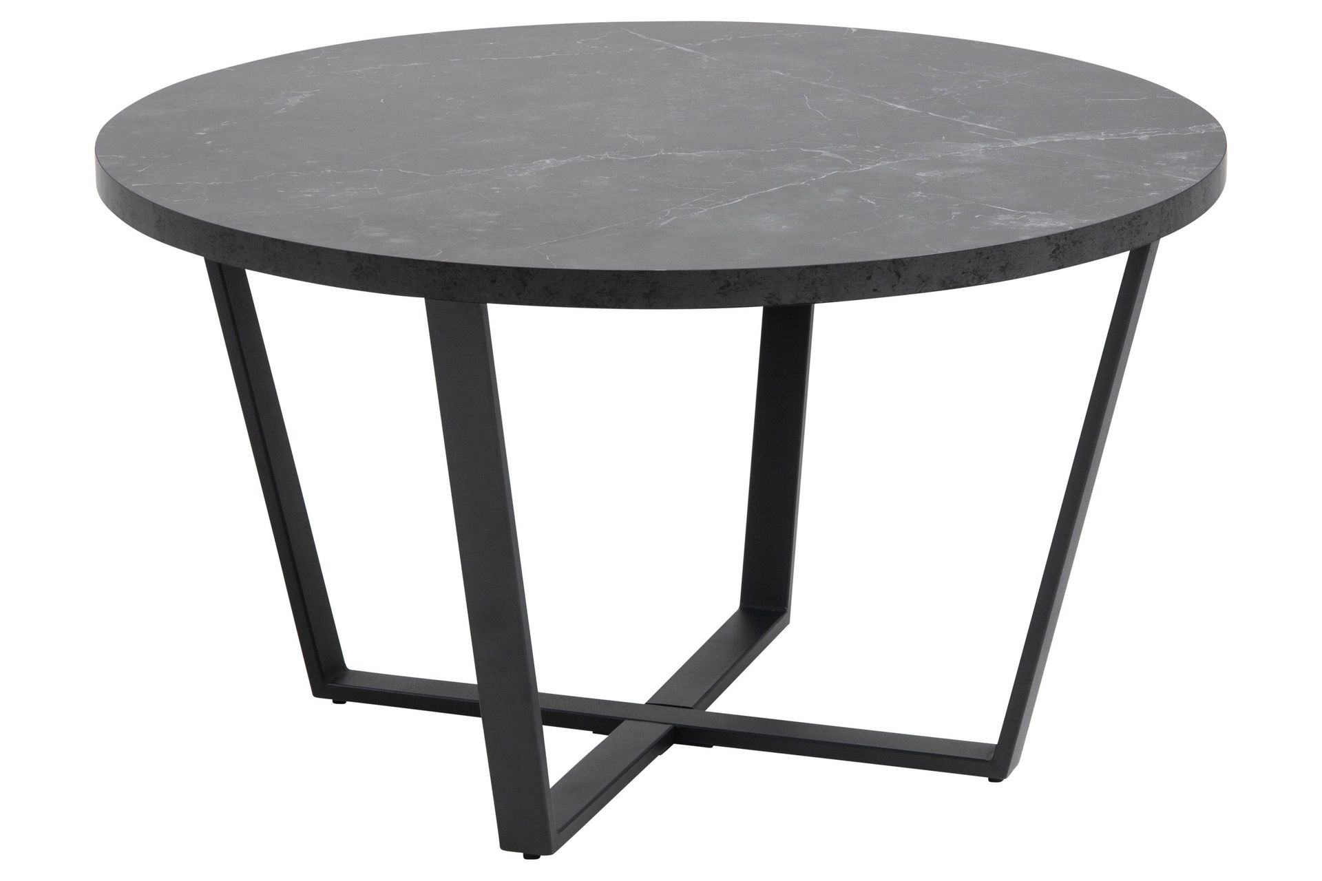 Sansi Soffbord 77 cm Rund - Svart