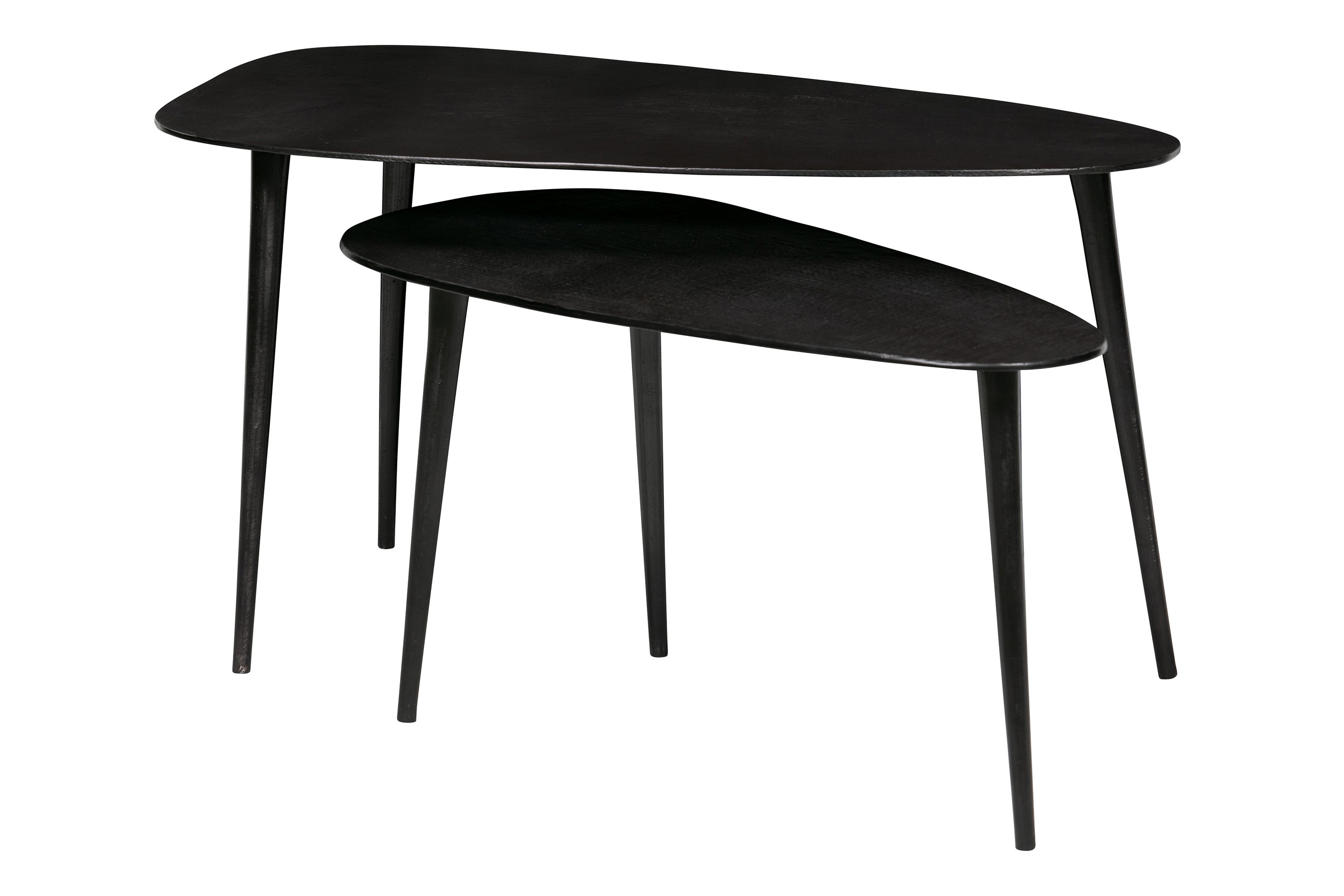 Satsbord Majada 89/76 cm Trekantig Svart