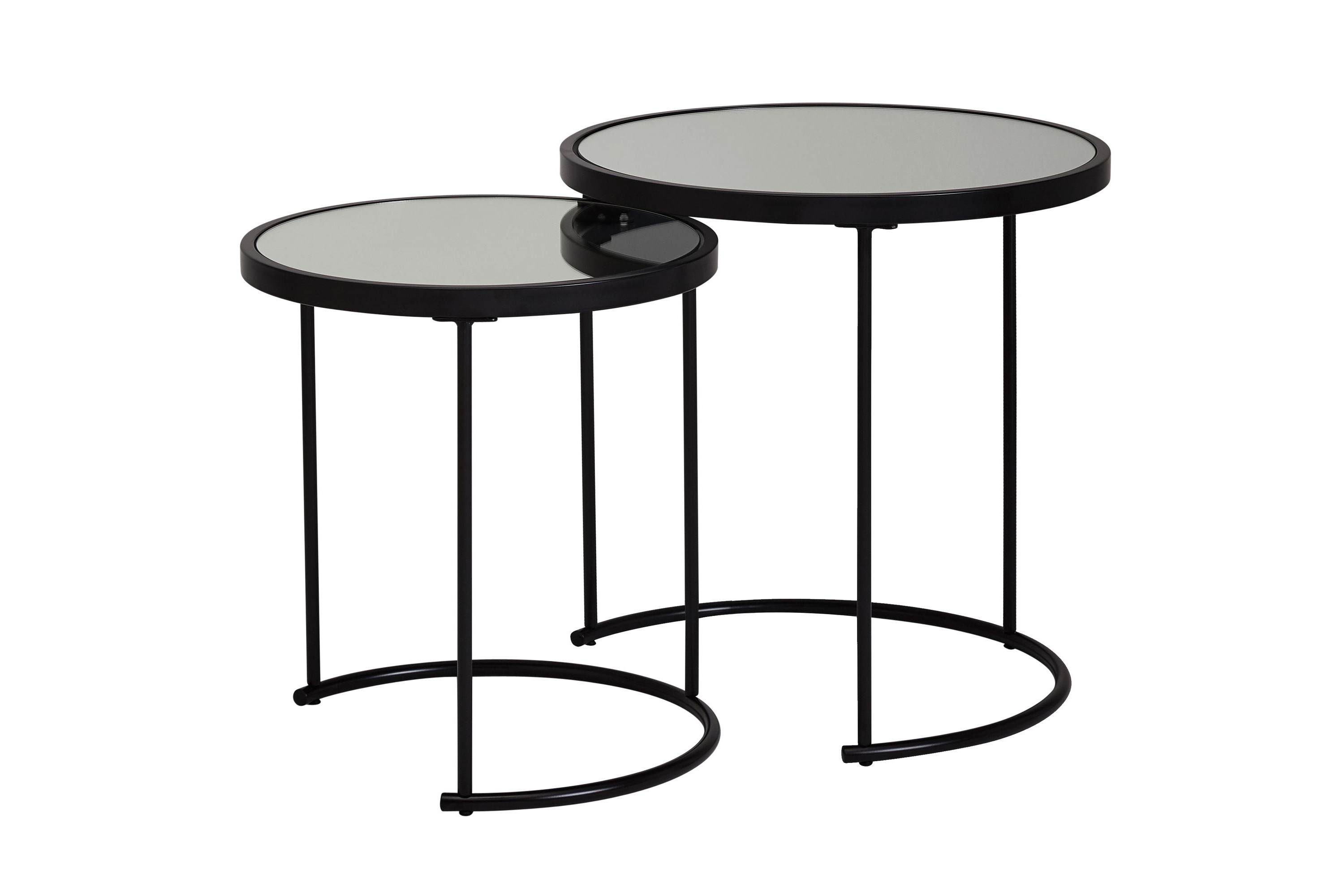 satsbord rauchelle 50 cm - svart