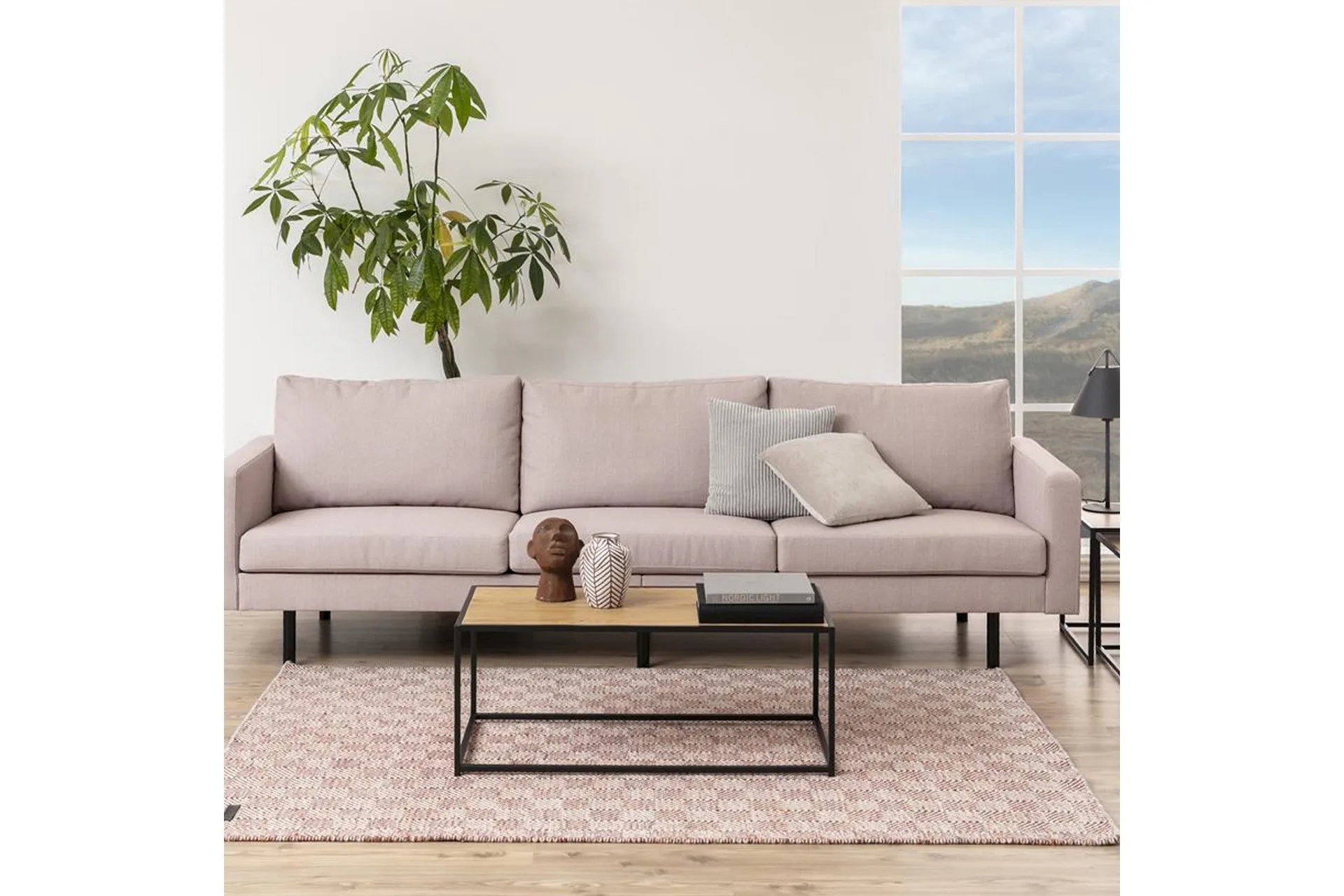 Seaford Soffbord Ek/Svart -