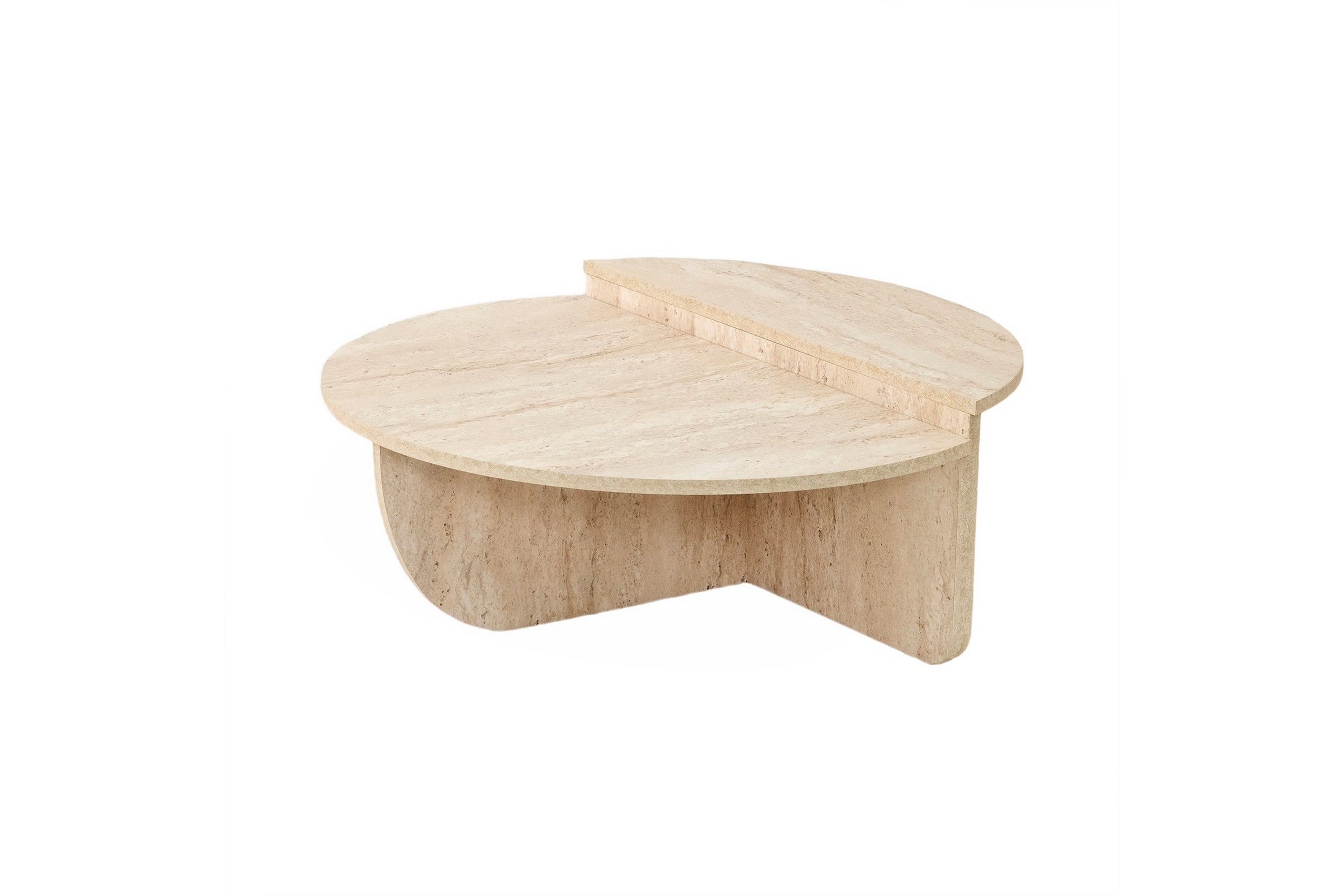 Soffbord Shaneka 90 cm Beige