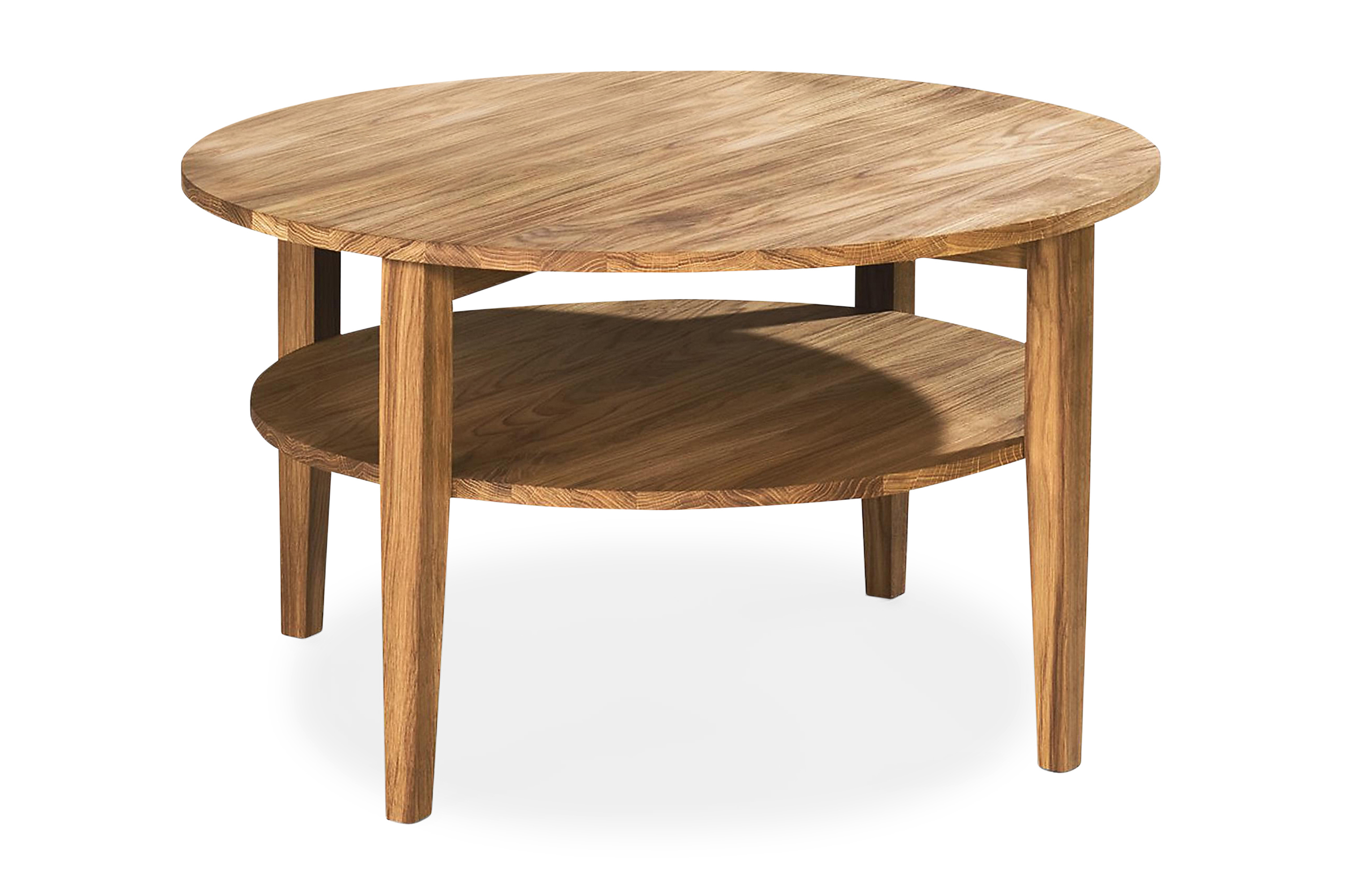 Soffbord Avesta 80 cm Runt Ek Ek