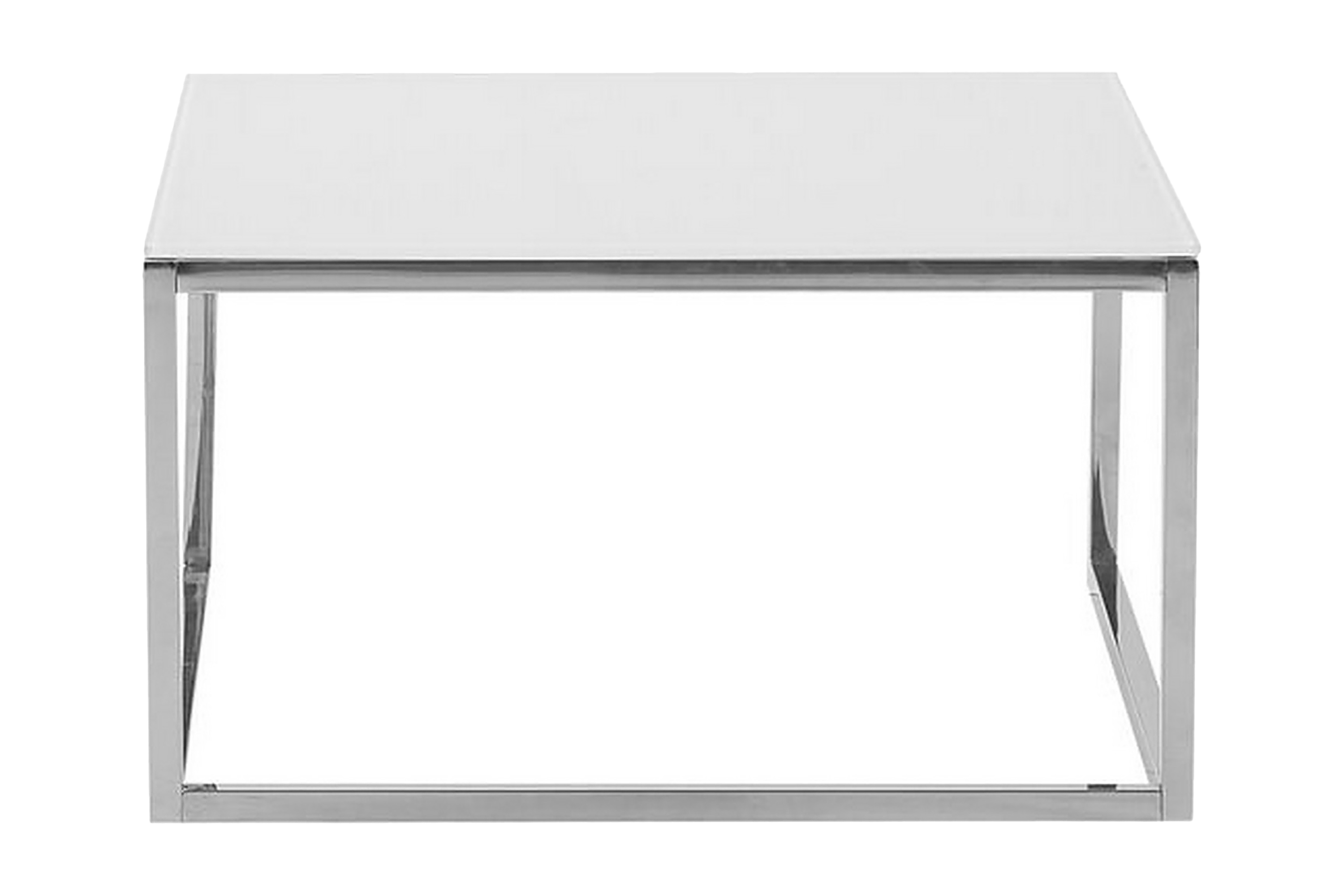 Soffbord Brea 2-pack Vit/Glas