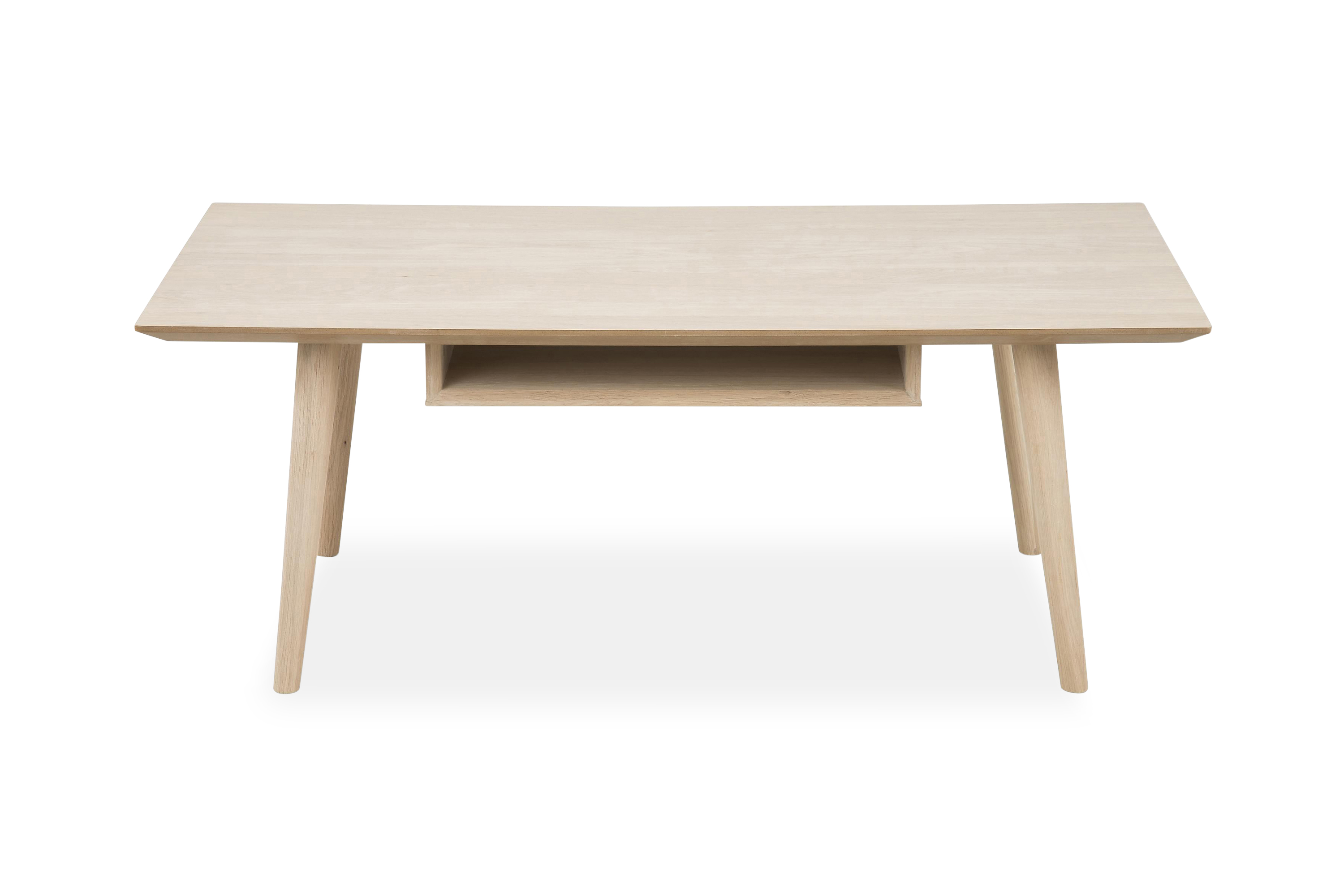 Soffbord Century 115 cm Vitpigmenterad Ek