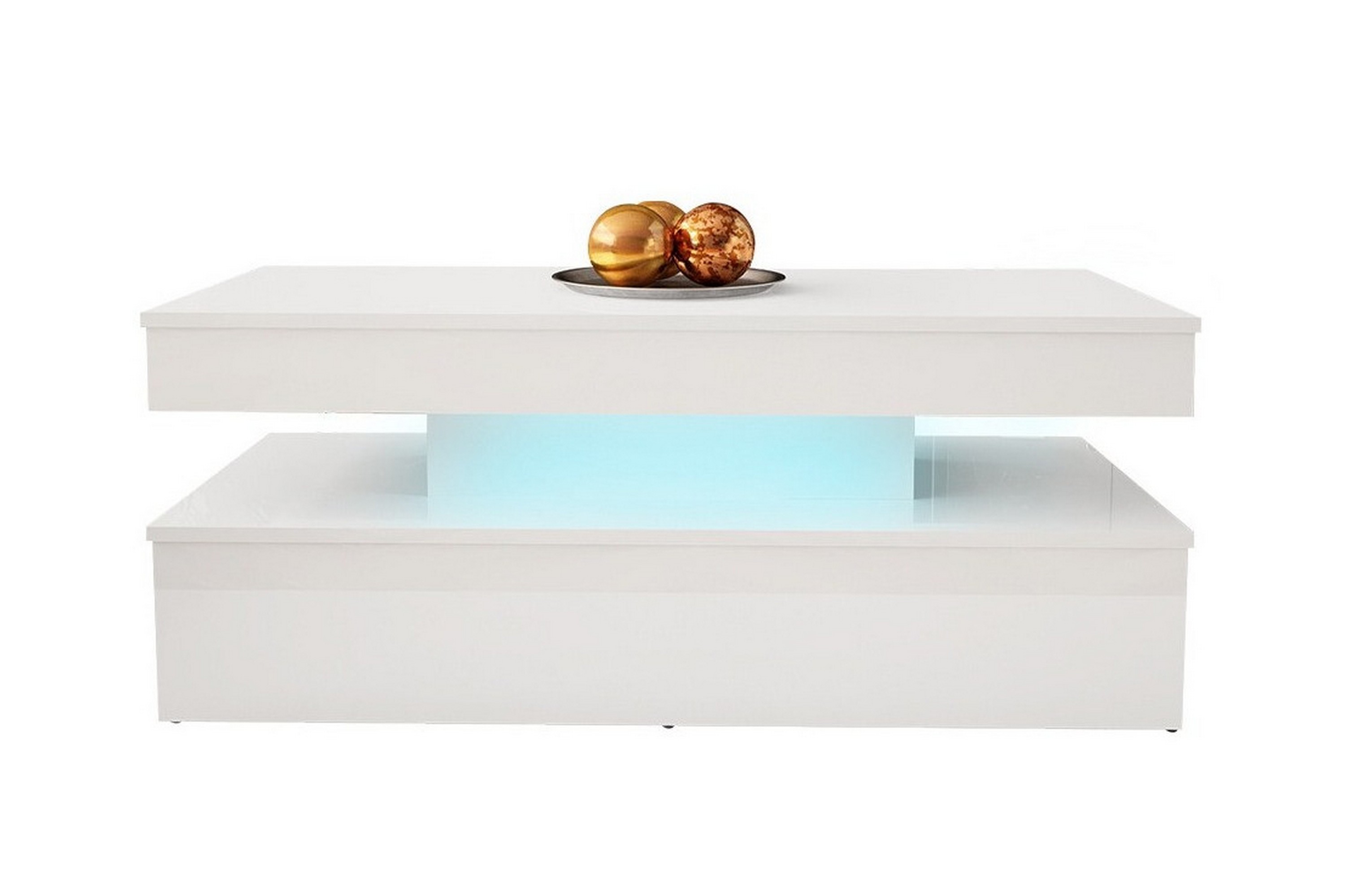 Soffbord Glenndale 55 cm Vit