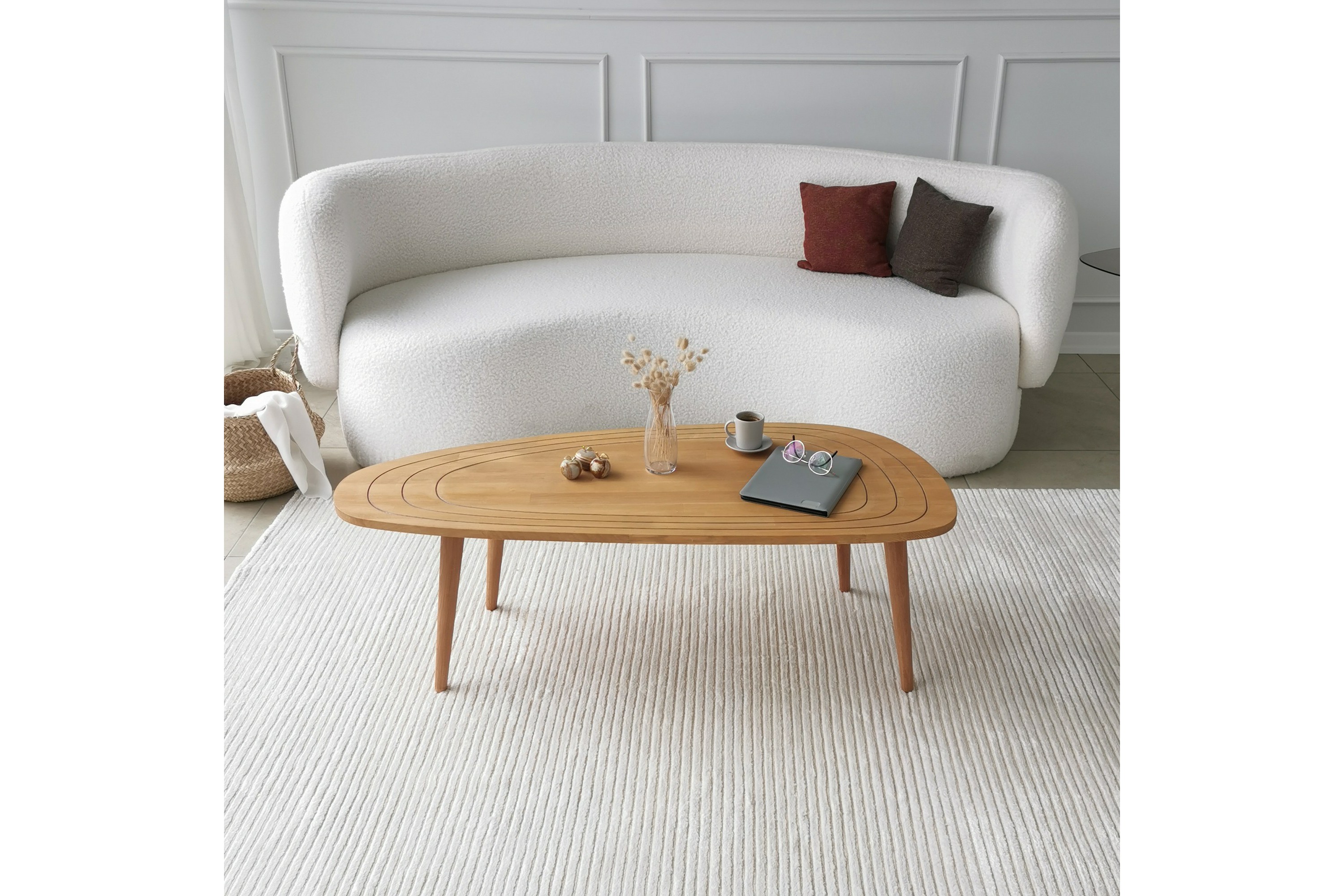 Soffbord Gozoa 115 cm Teak