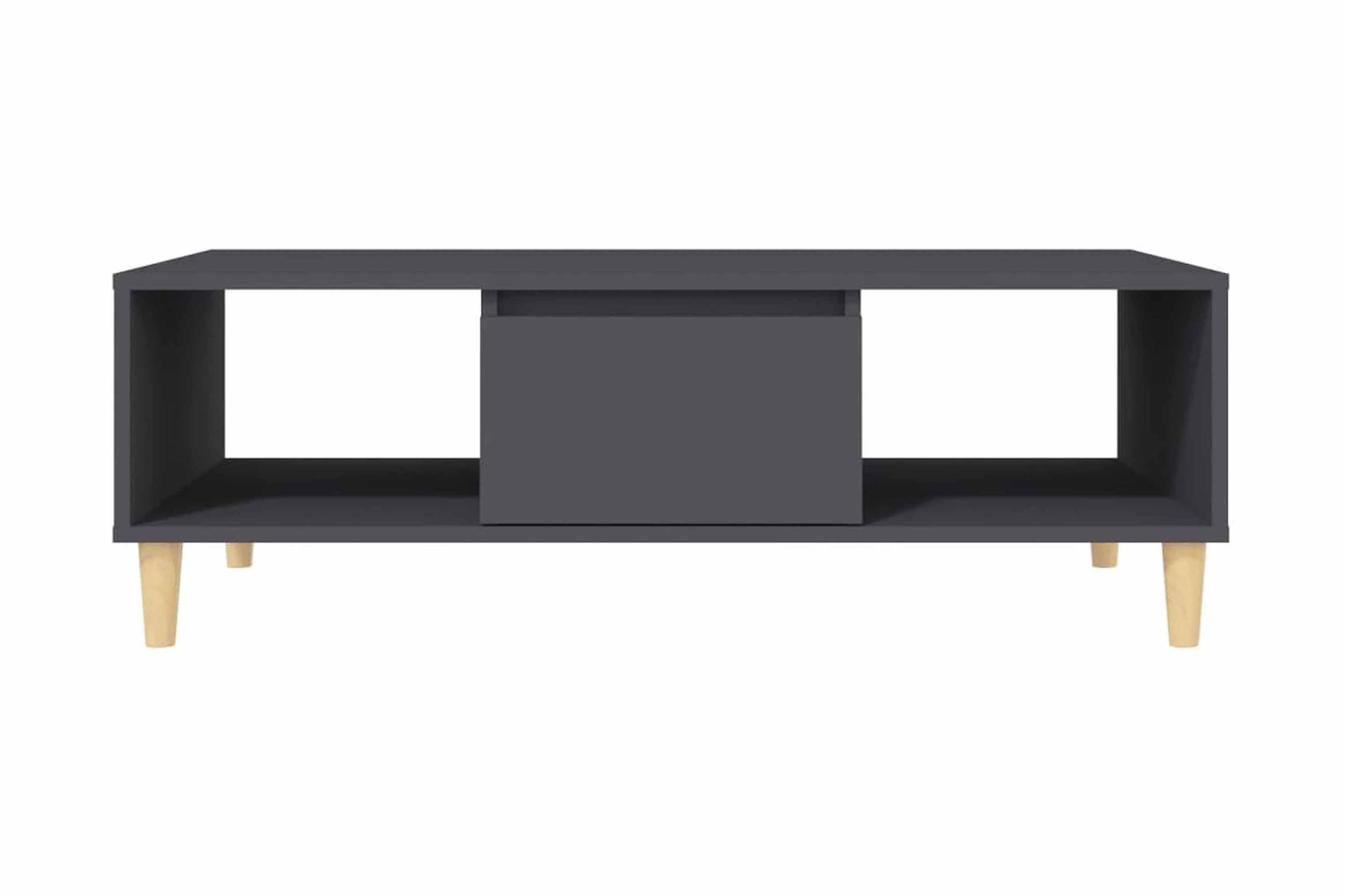 Soffbord grå 103,5x60x35 cm spånskiva - Grå