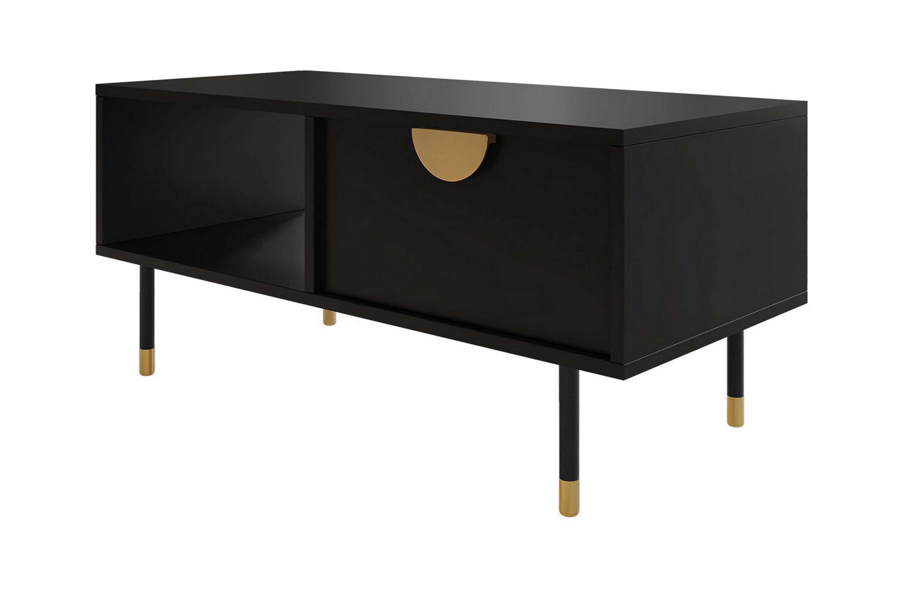 Soffbord Kintore 45 cm Svart
