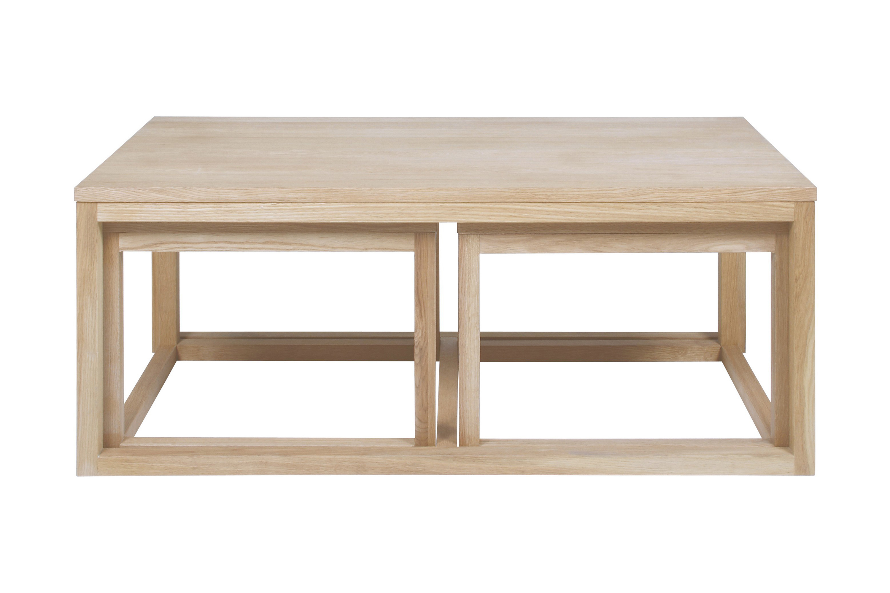 Soffbord Klemens 120 cm Bok/Beige