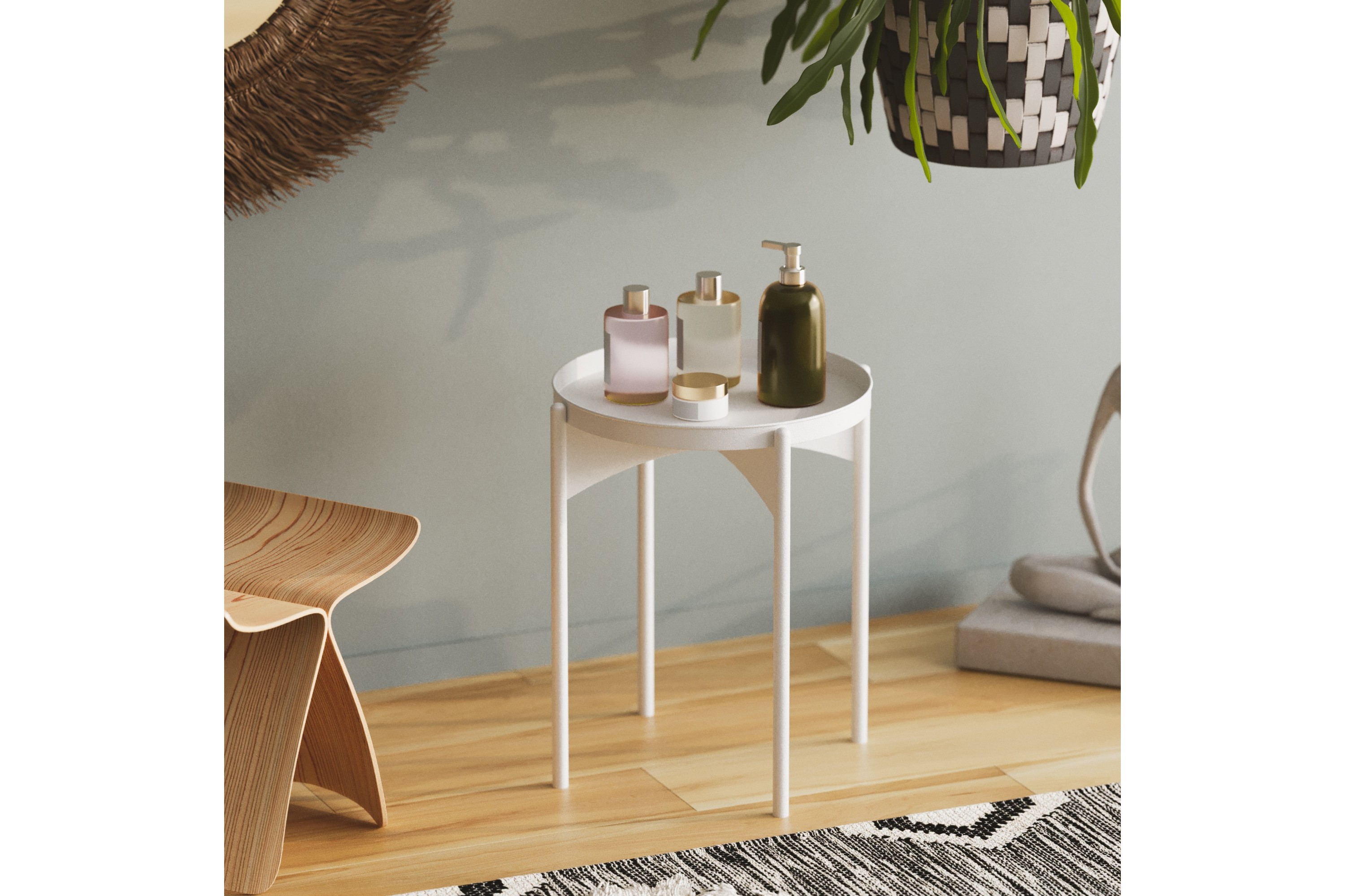 Soffbord Mamta 44 cm Vit