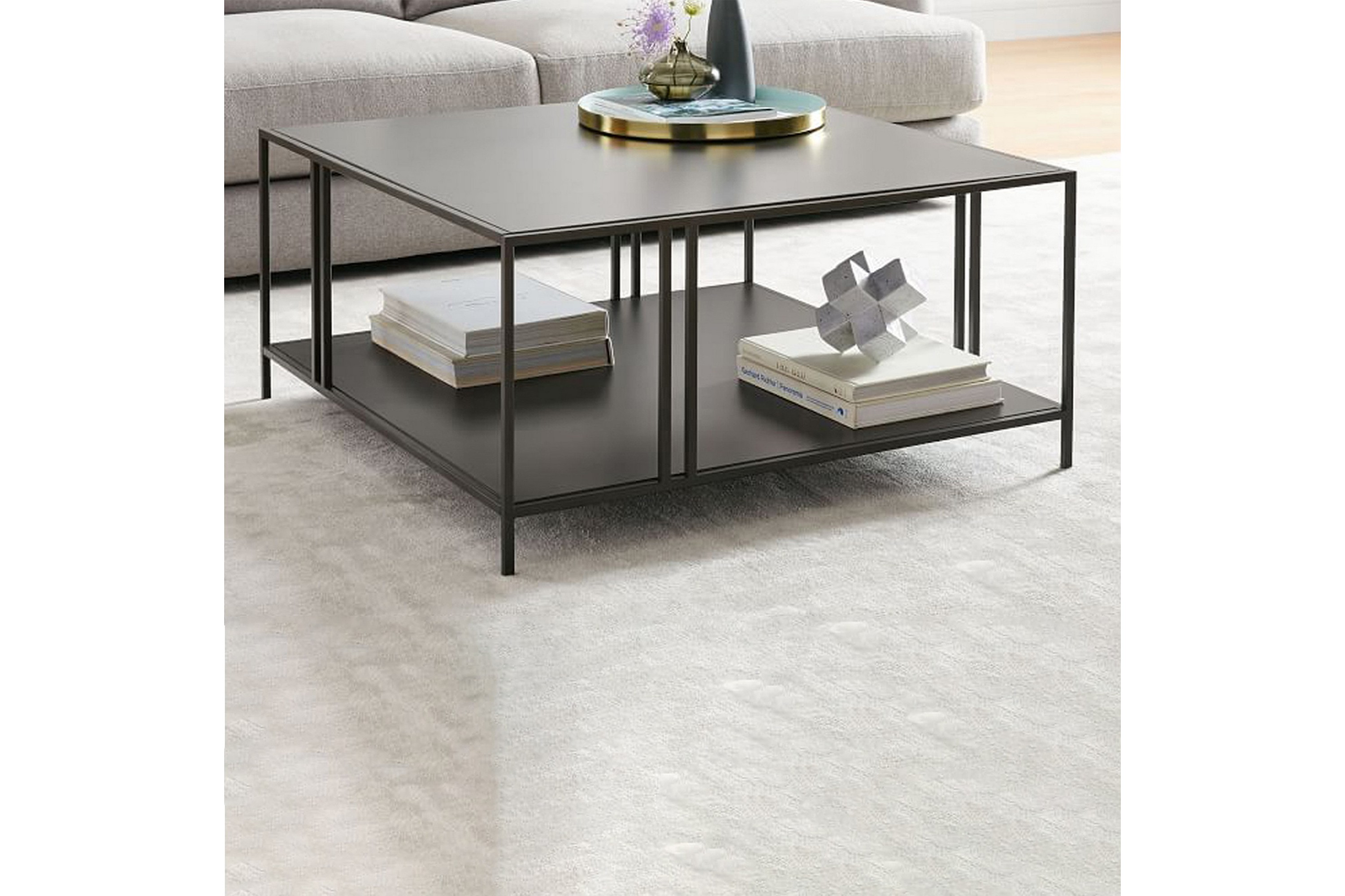 soffbord nar 80 cm - svart