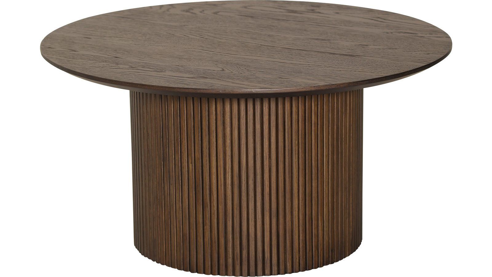 Soffbord Odmark 90 cm - Brunlackad ek