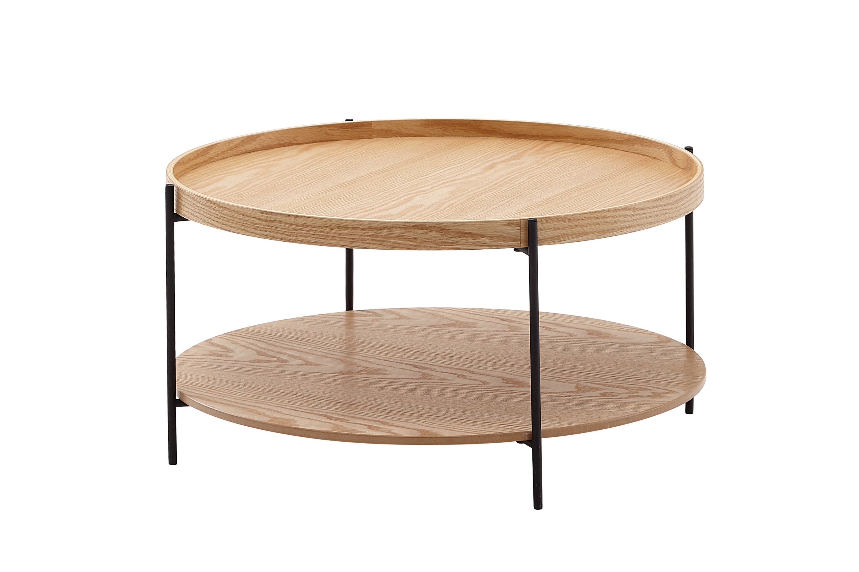 Soffbord Rachid 78 cm Rund Natur