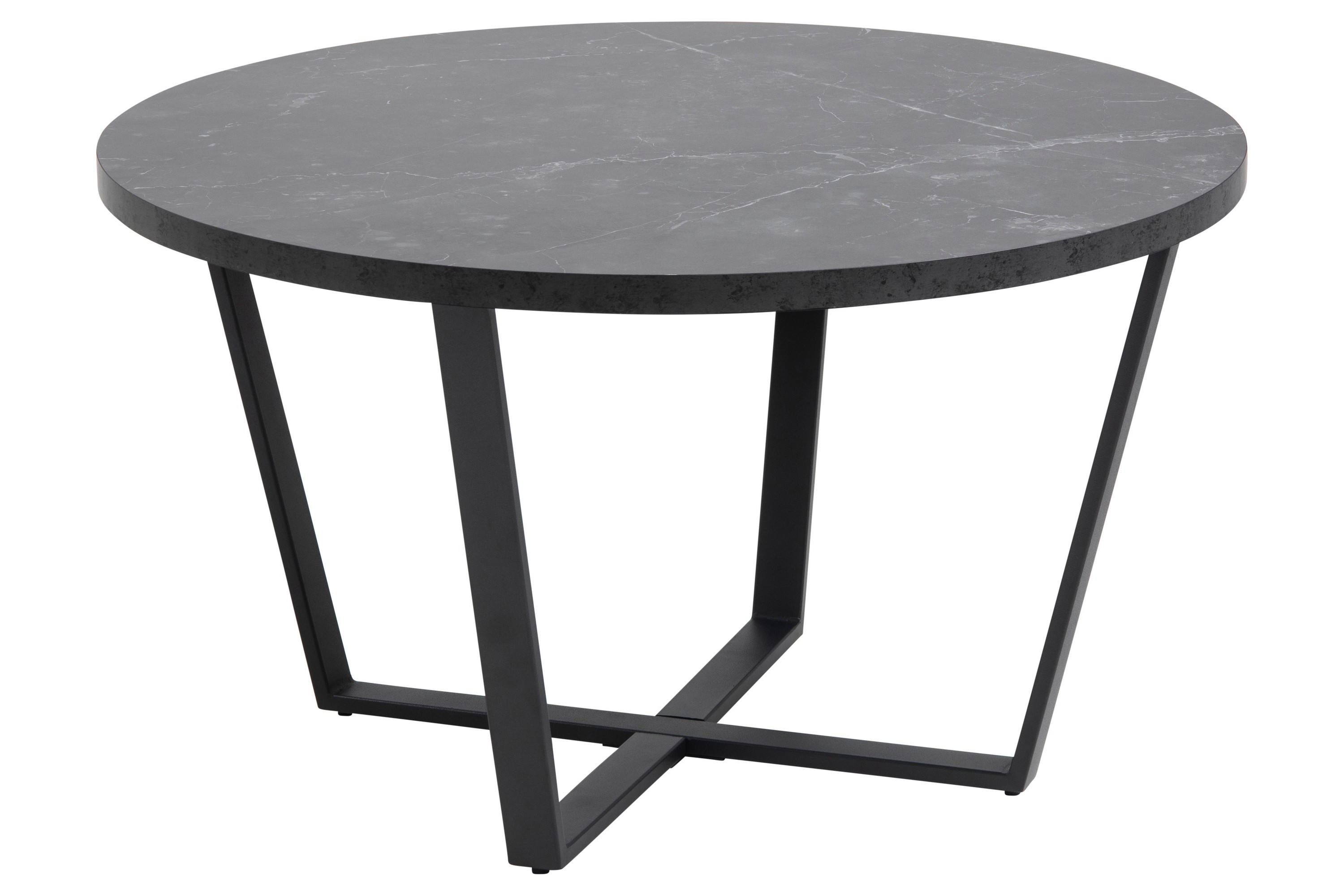 Soffbord Sansi 77 cm Rund Svart