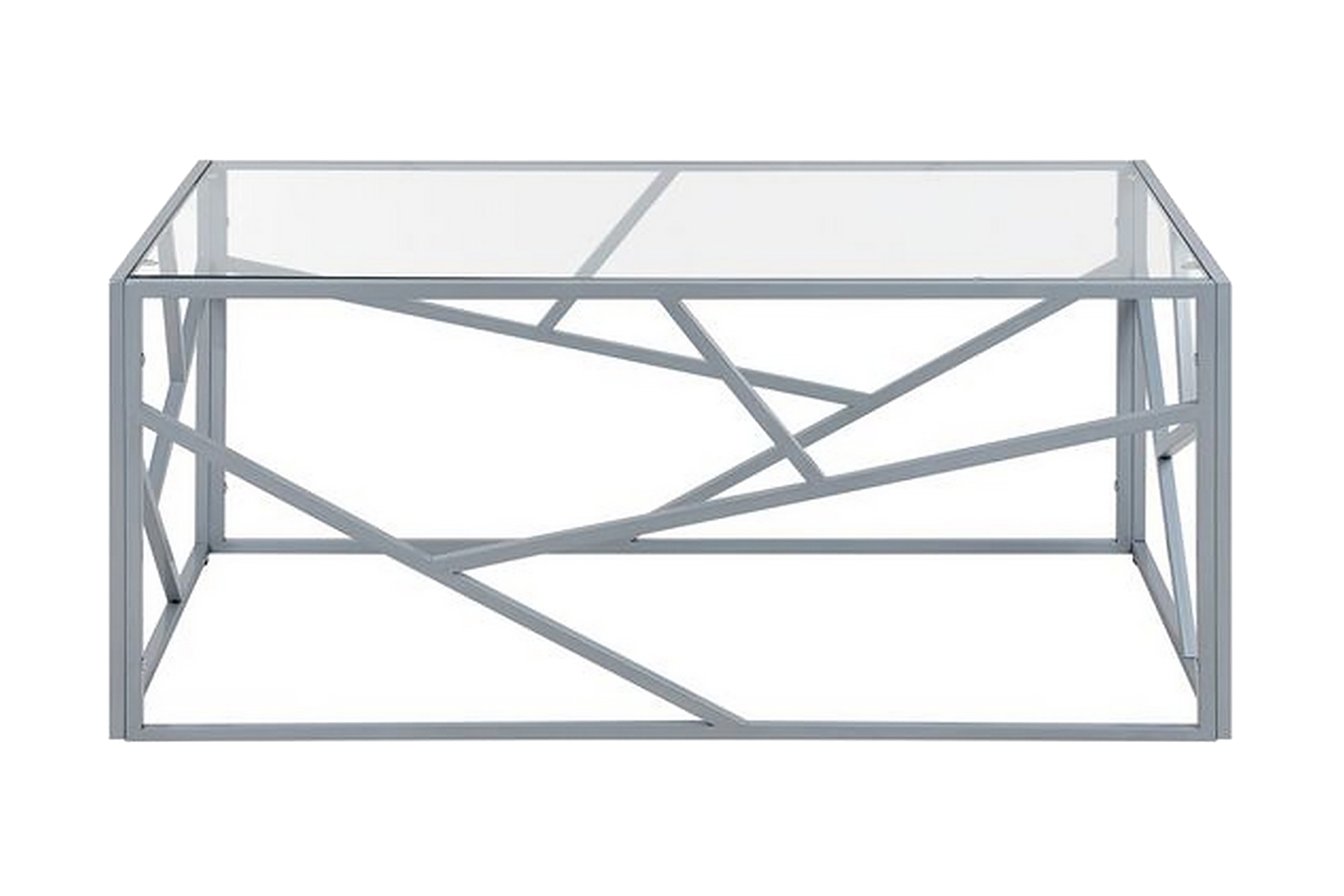 soffbord siearman 100 cm - silver