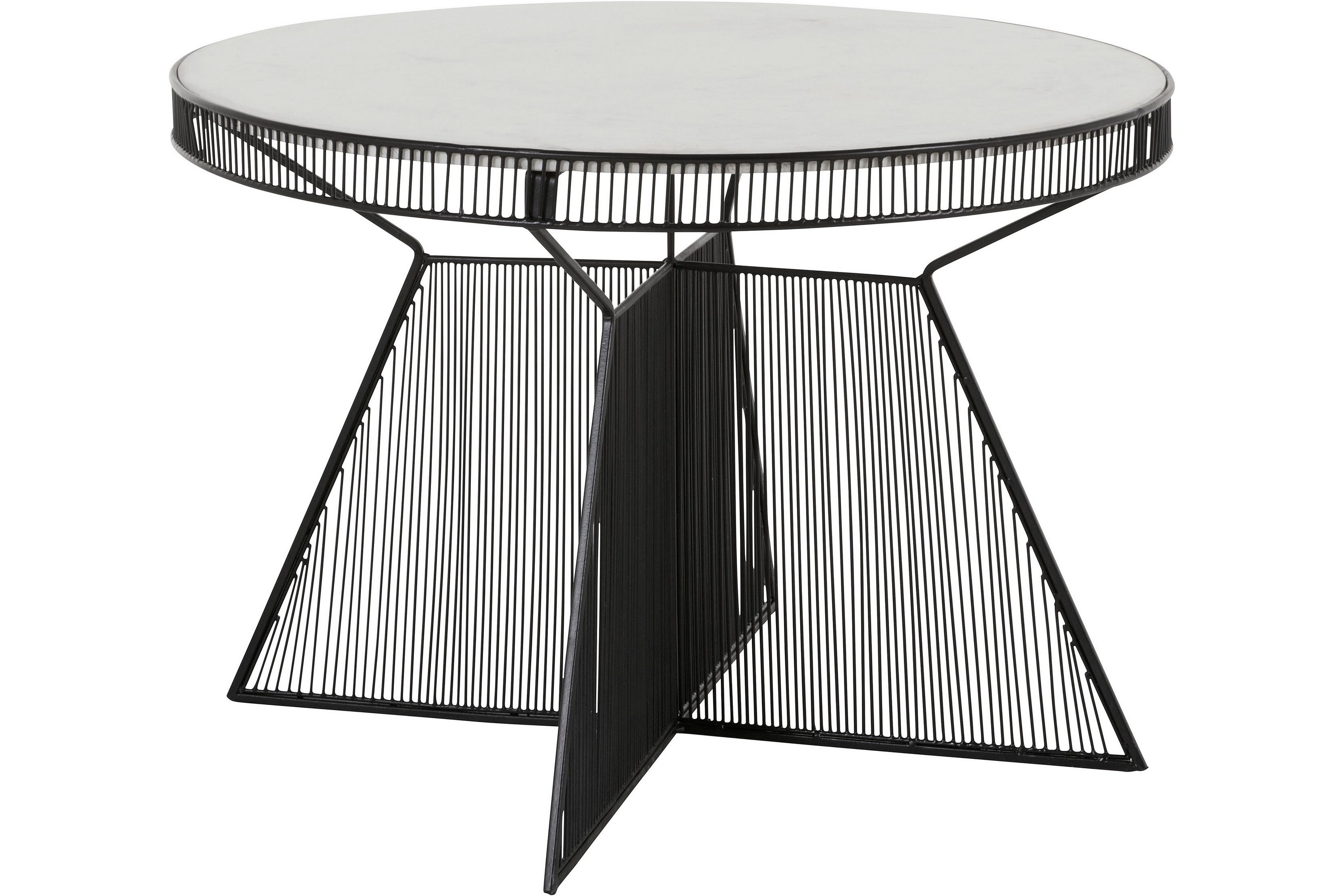Soffbord Talentina 77x77 cm Svart
