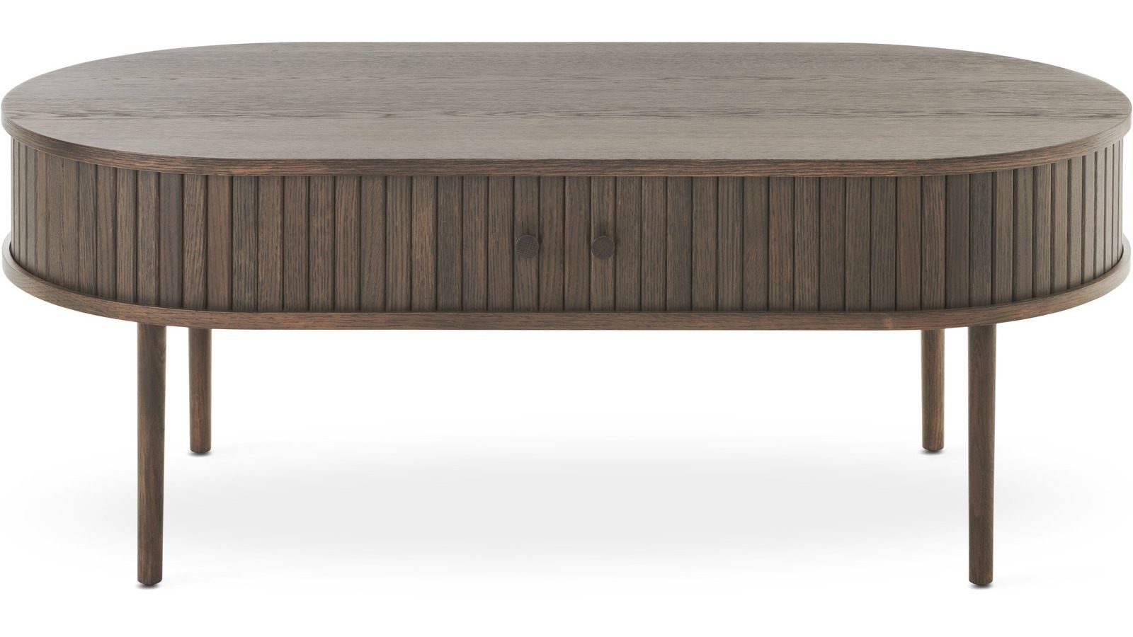 Soffbord Yngvar 120x60 cm - Brunlackad ek