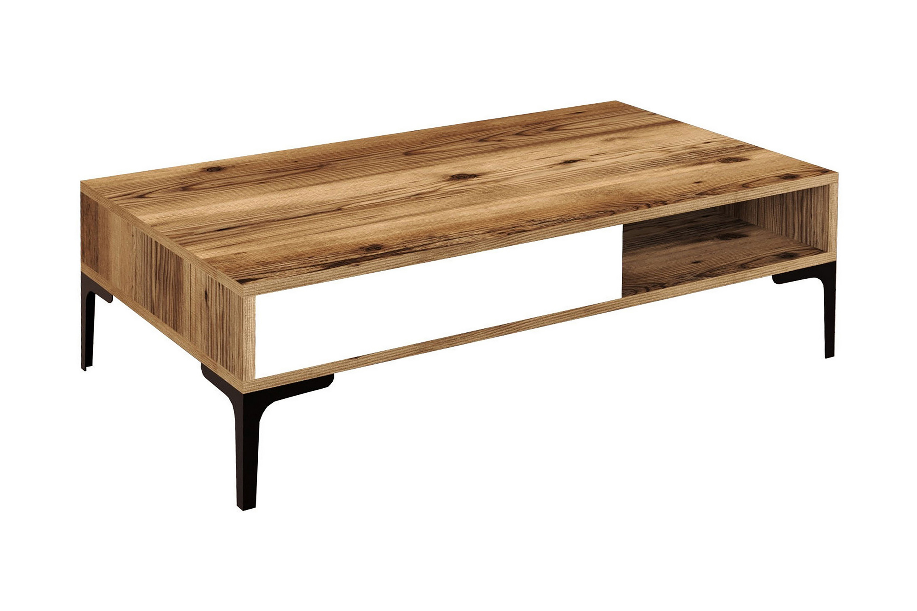 Soffbord Pikach 105x32,6x105 cm Brun