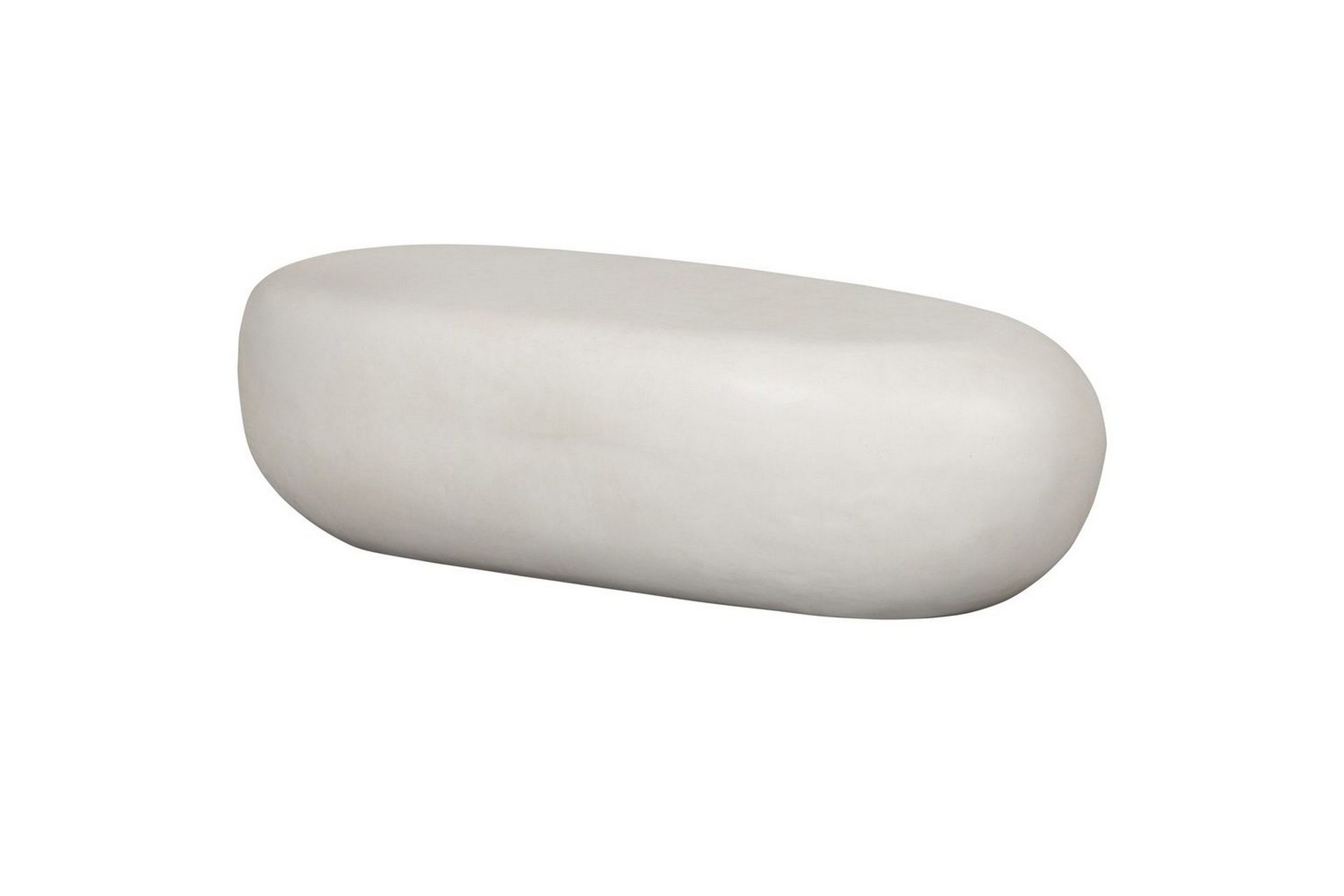 Soffbord Sten - Vit, 28x100x43 cm