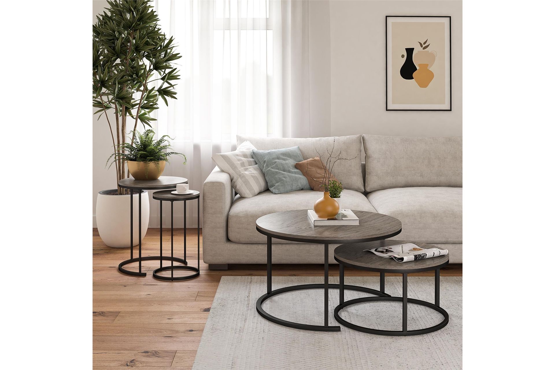 tamazi satsbord - grå