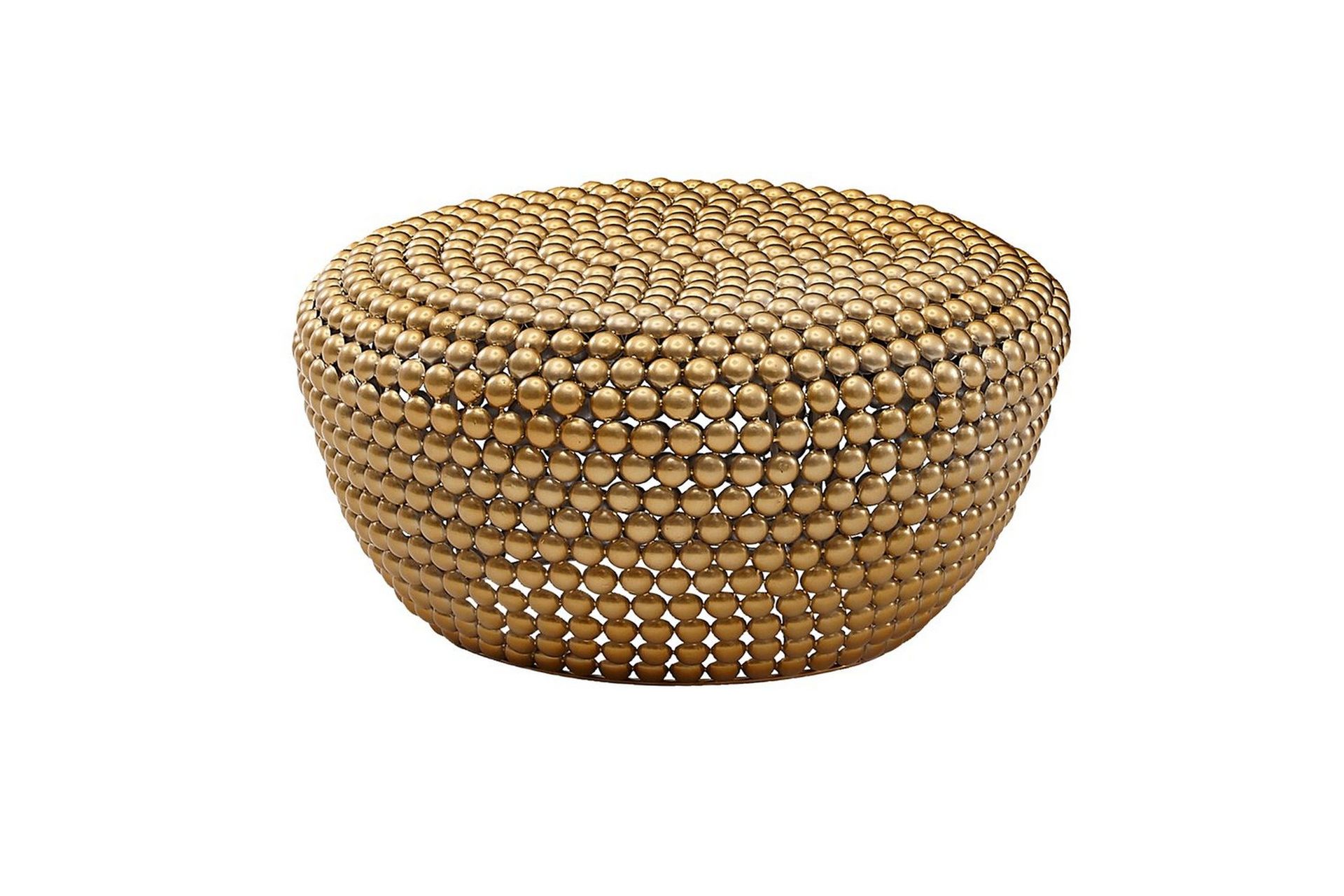 Soffbord Wohnling Metall Rund 60 cm Halvsf&auml;risk Yta Modern -