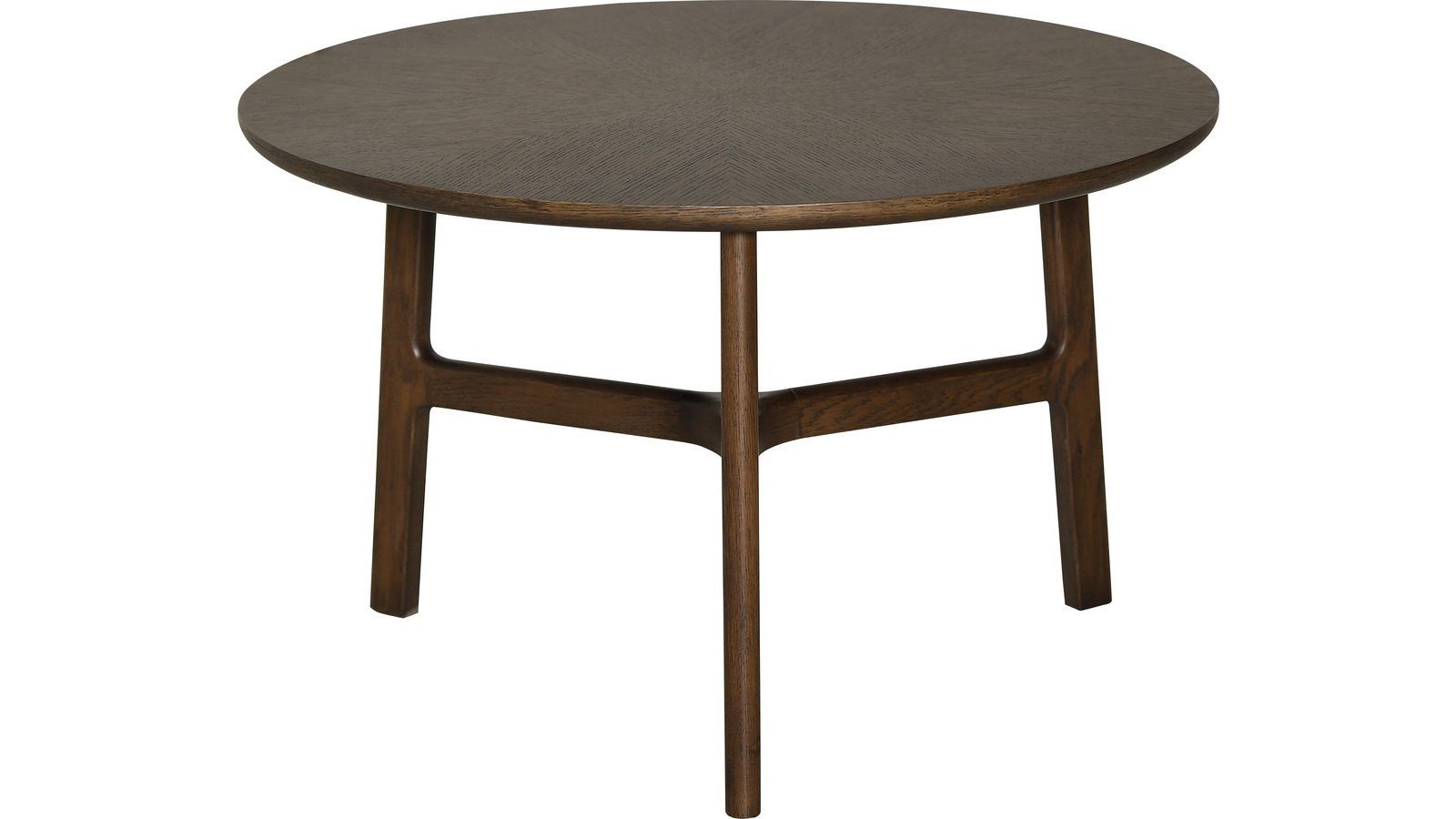 Soffbord Älvros 65 cm - Brunlackad ek