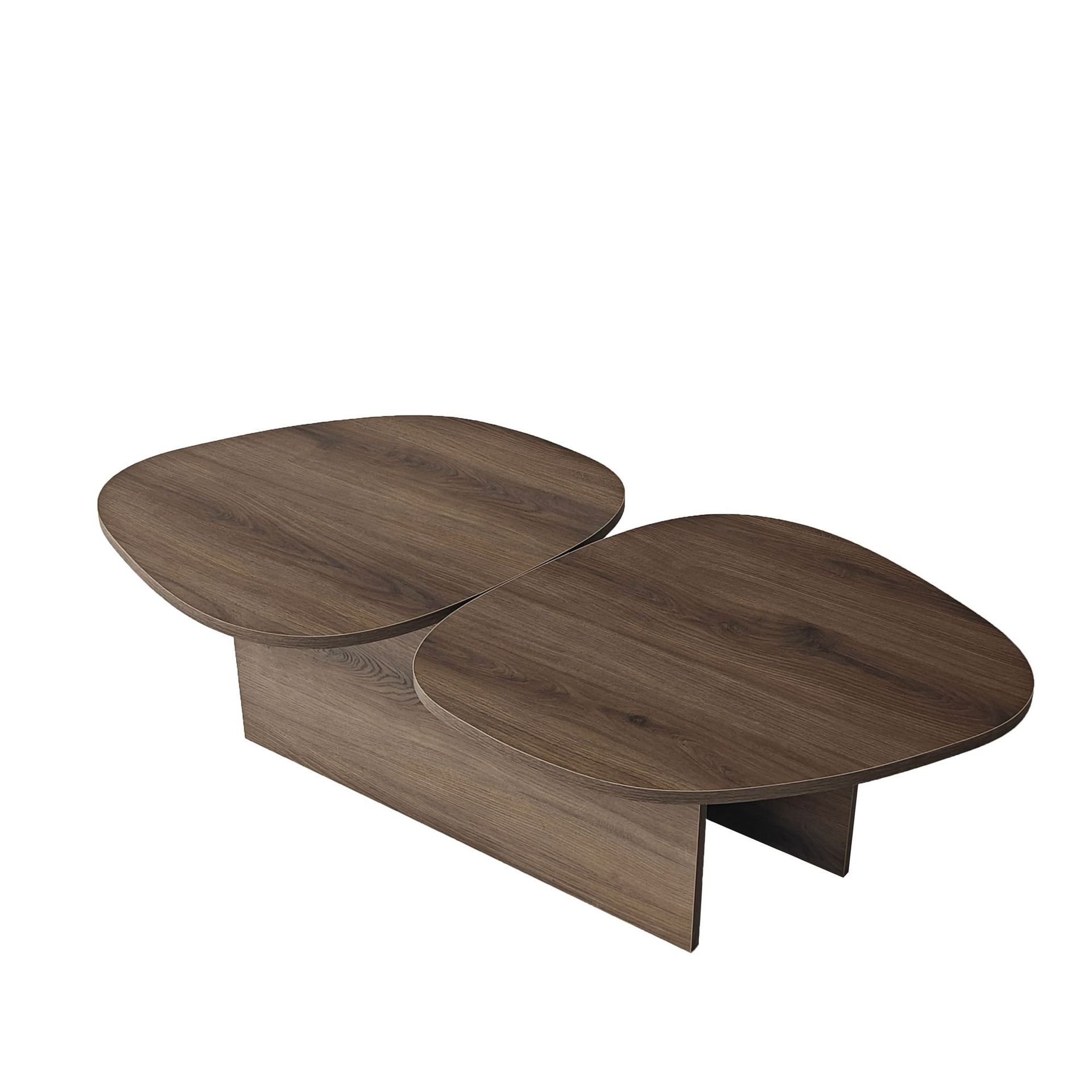 Sovranor Soffbord 125 cm - Valn&ouml;t
