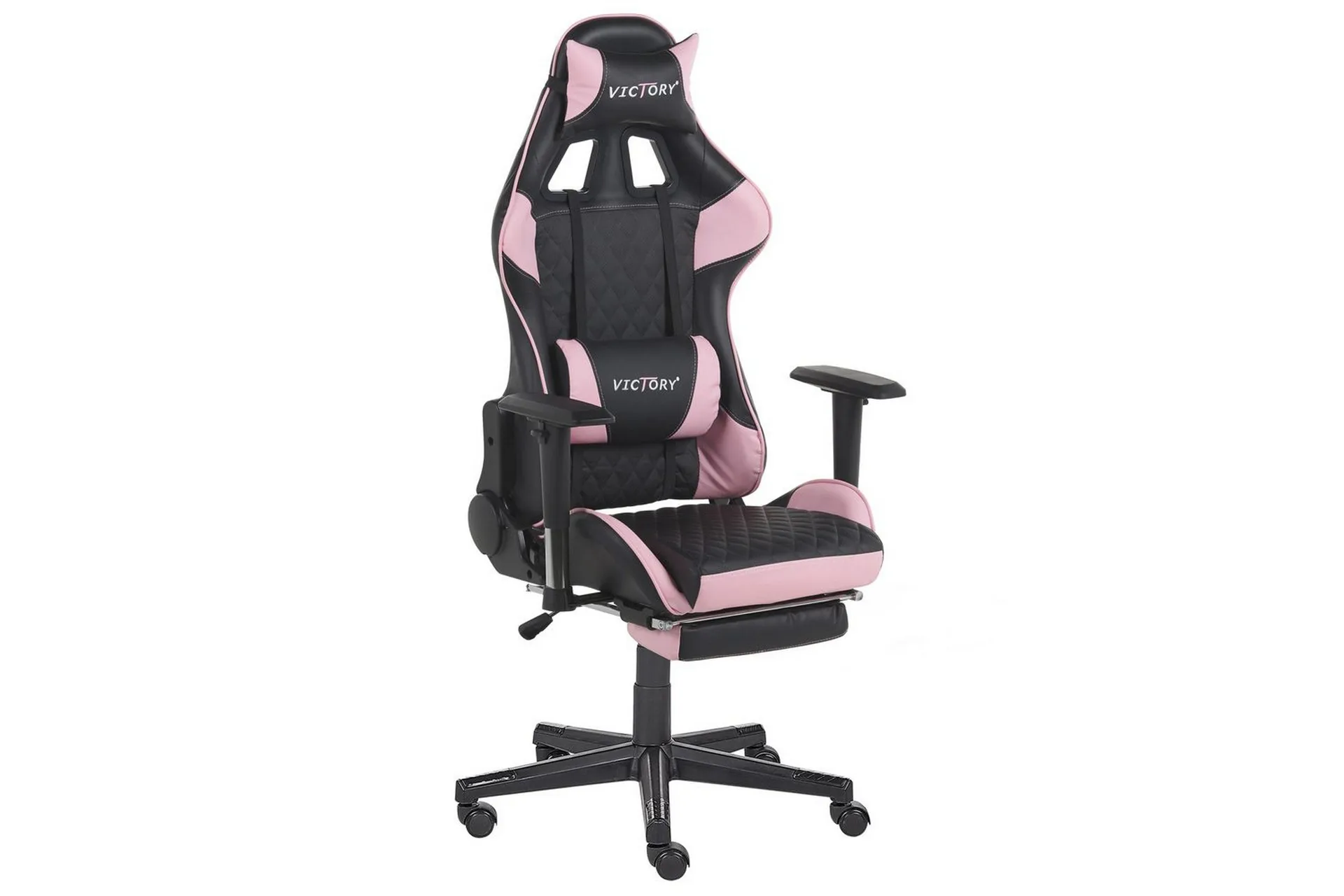 Gamingstol Victory Svart/Rosa - Svart/Rosa