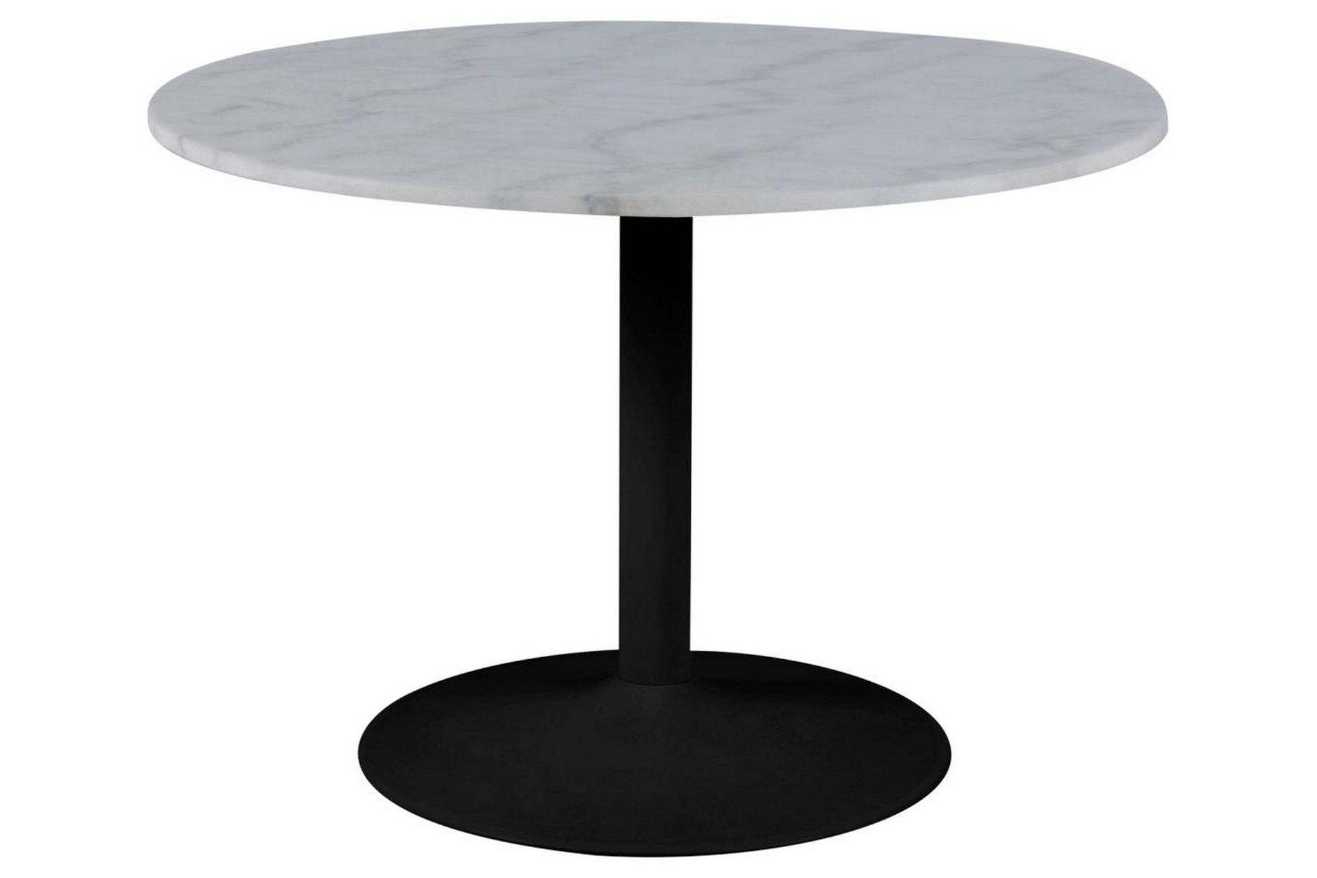 Stabby Matbord 110x110 cm Rund - Vit