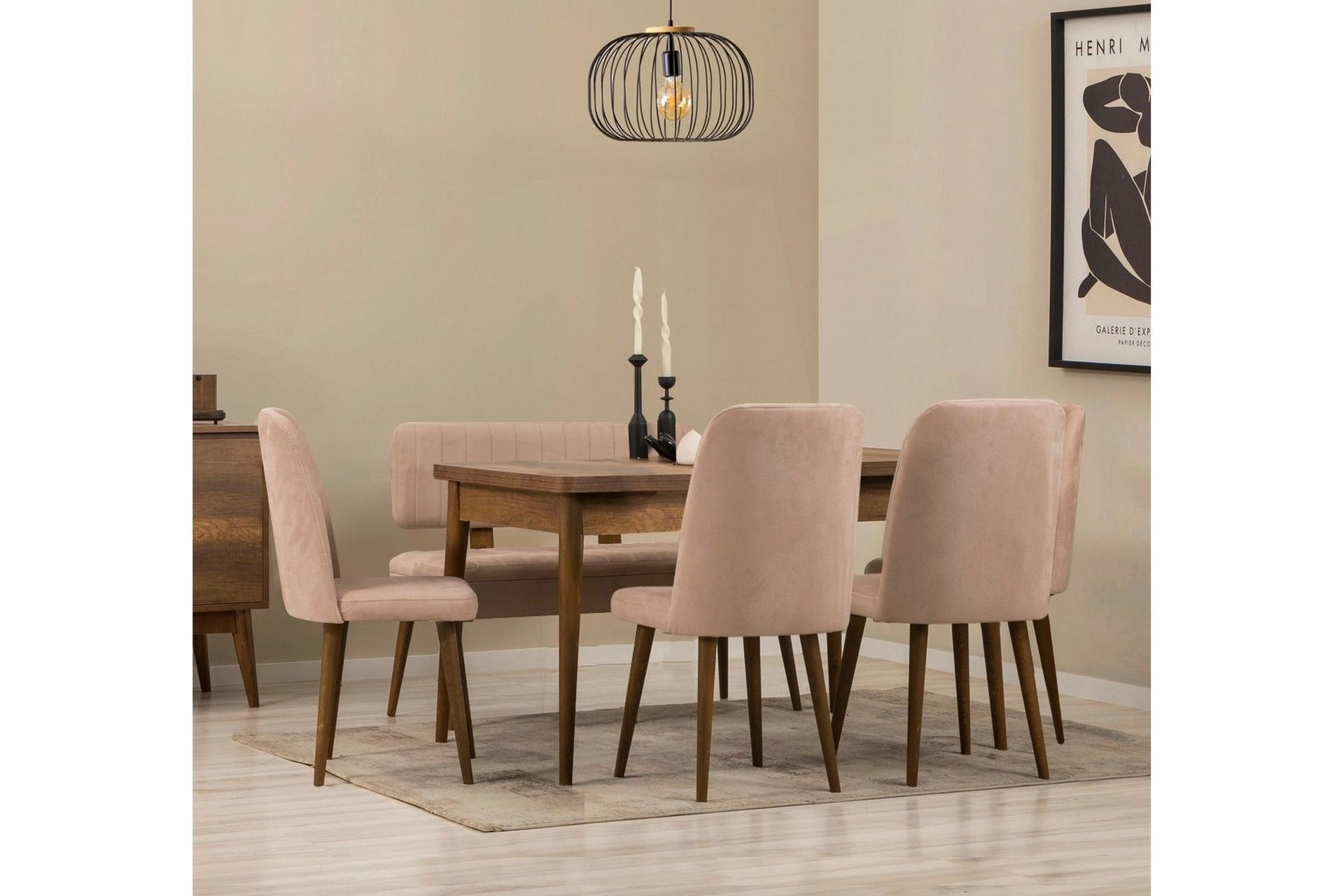 valsot matgrupp rektangulär - beige