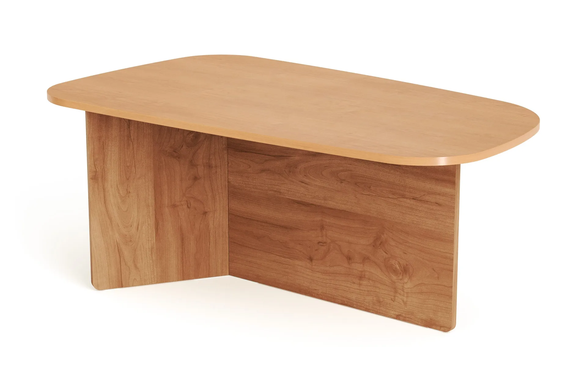 Vento Soffbord 120x70 cm ovalt i tr&auml; - Ek