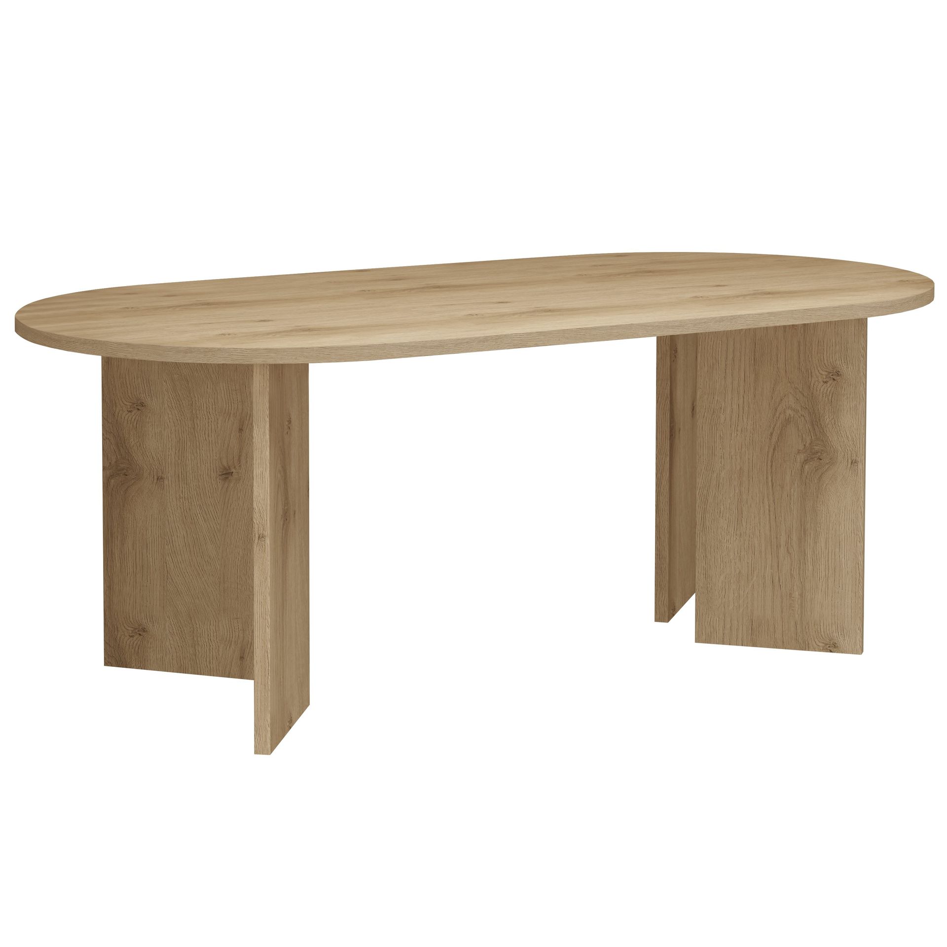 Wigan Matbord Oval 200x100 cm - Ek