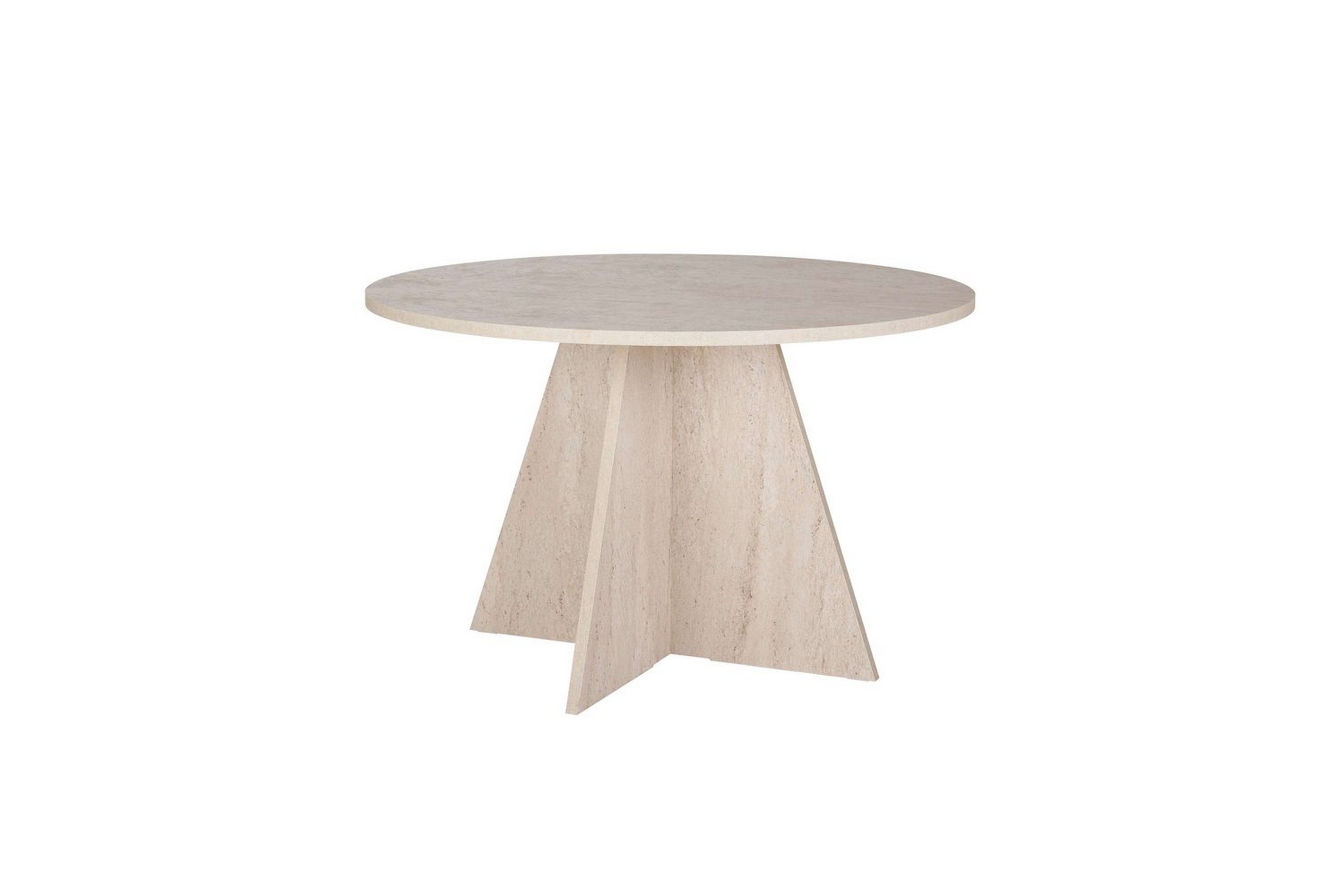 zalen matbord 120 cm - beige