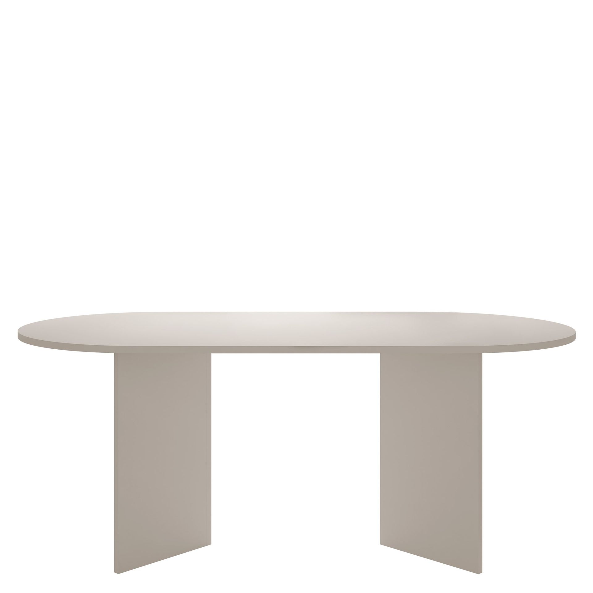 Zyleron Matbord oval 185 cm - Beige