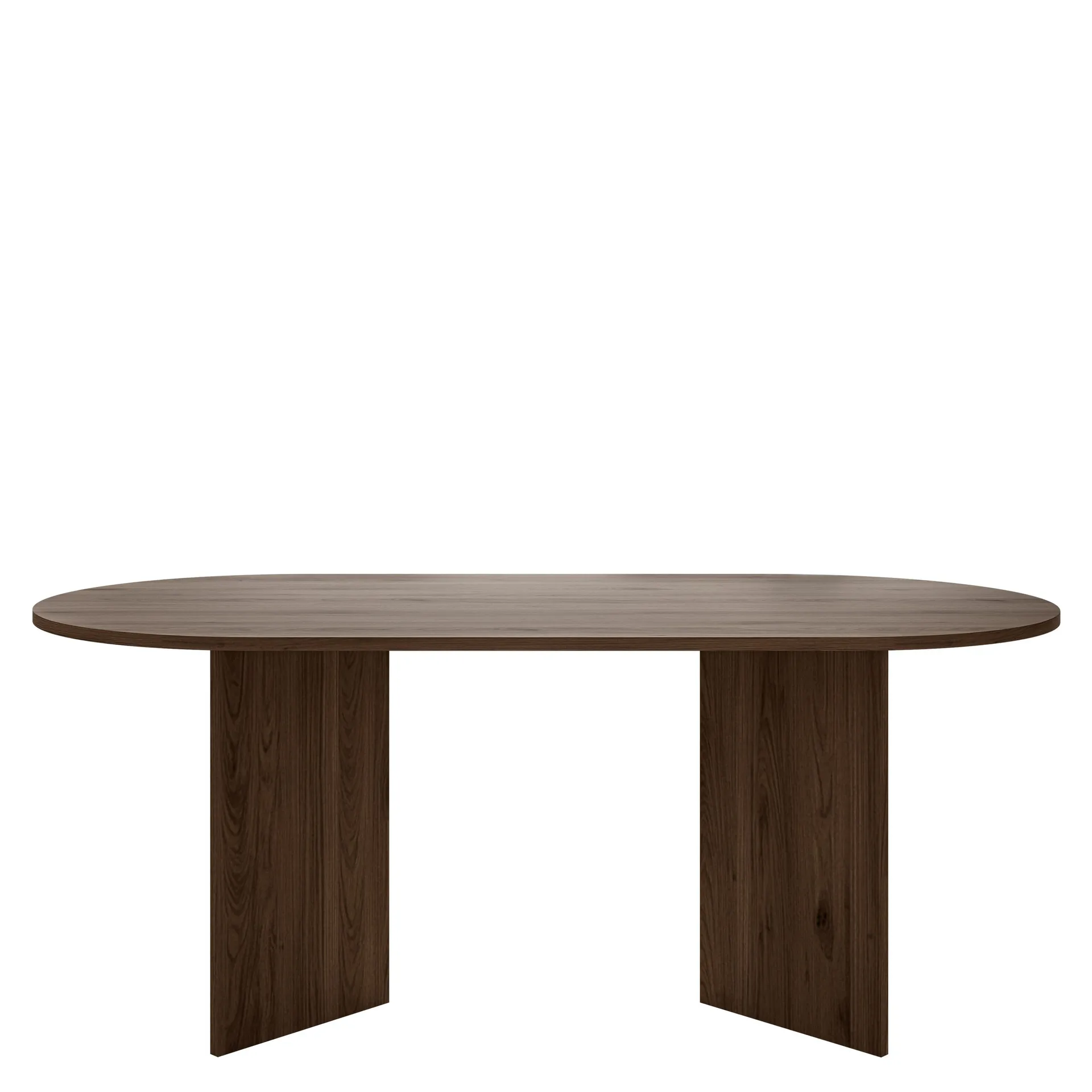 Zyleron Matbord oval 185 cm - Brun