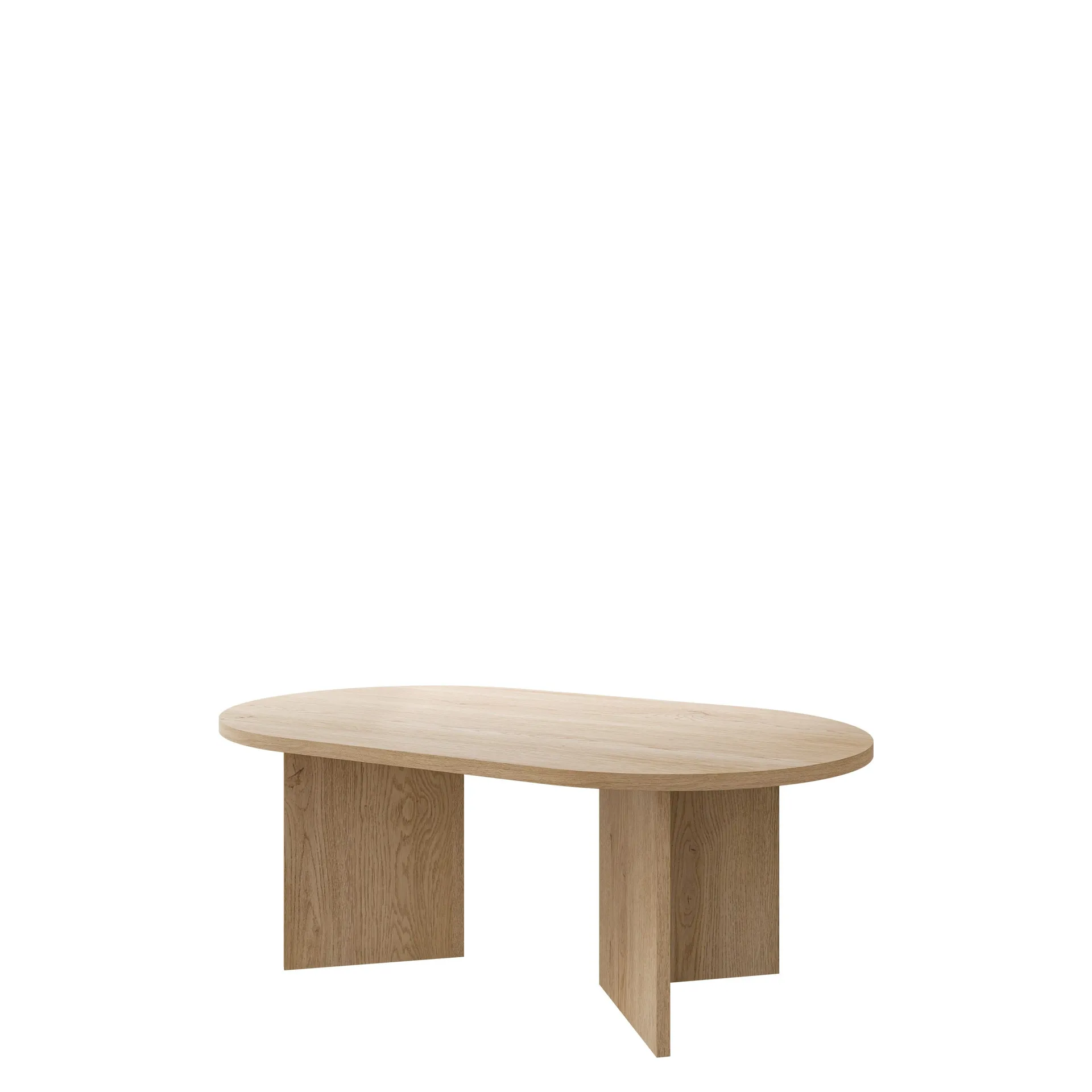 Zyleron Soffbord 110 cm - Ljusbrun