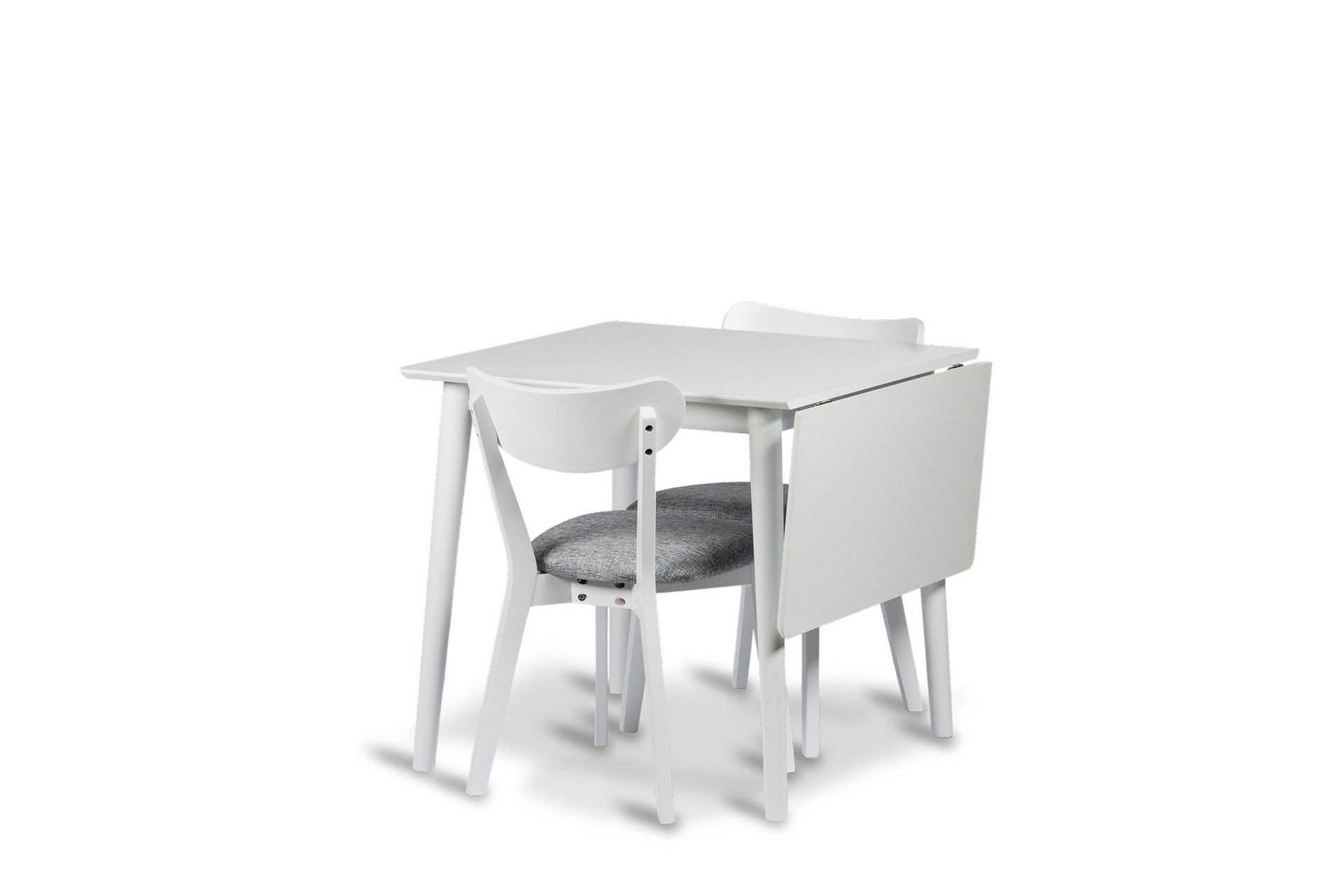 &Aring;land Matgrupp 80-120 cm med 2 st &Aring;land Stolar - Vit