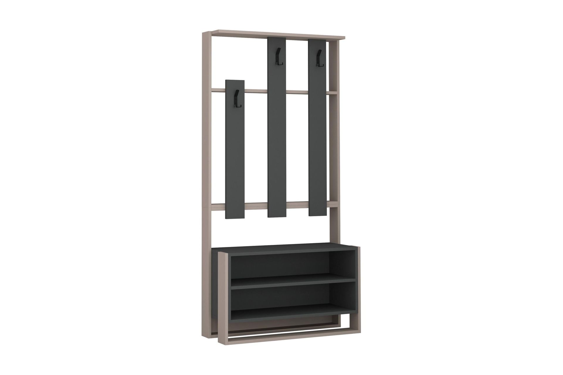 Bodsjö Klädförvaring 90 cm - Brun