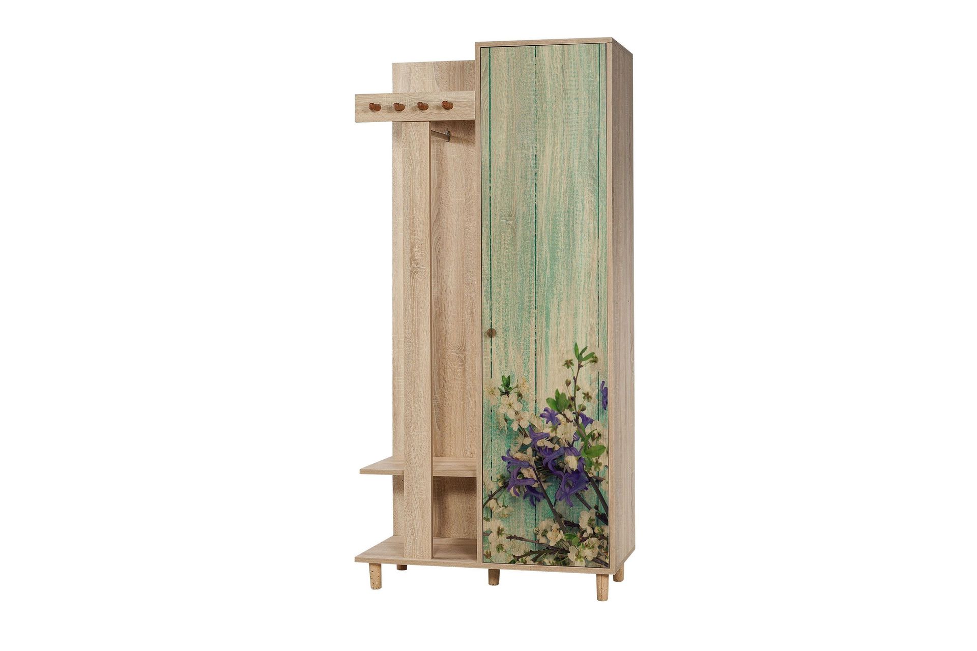 Brokind Klädförvaring 90 cm - Brun