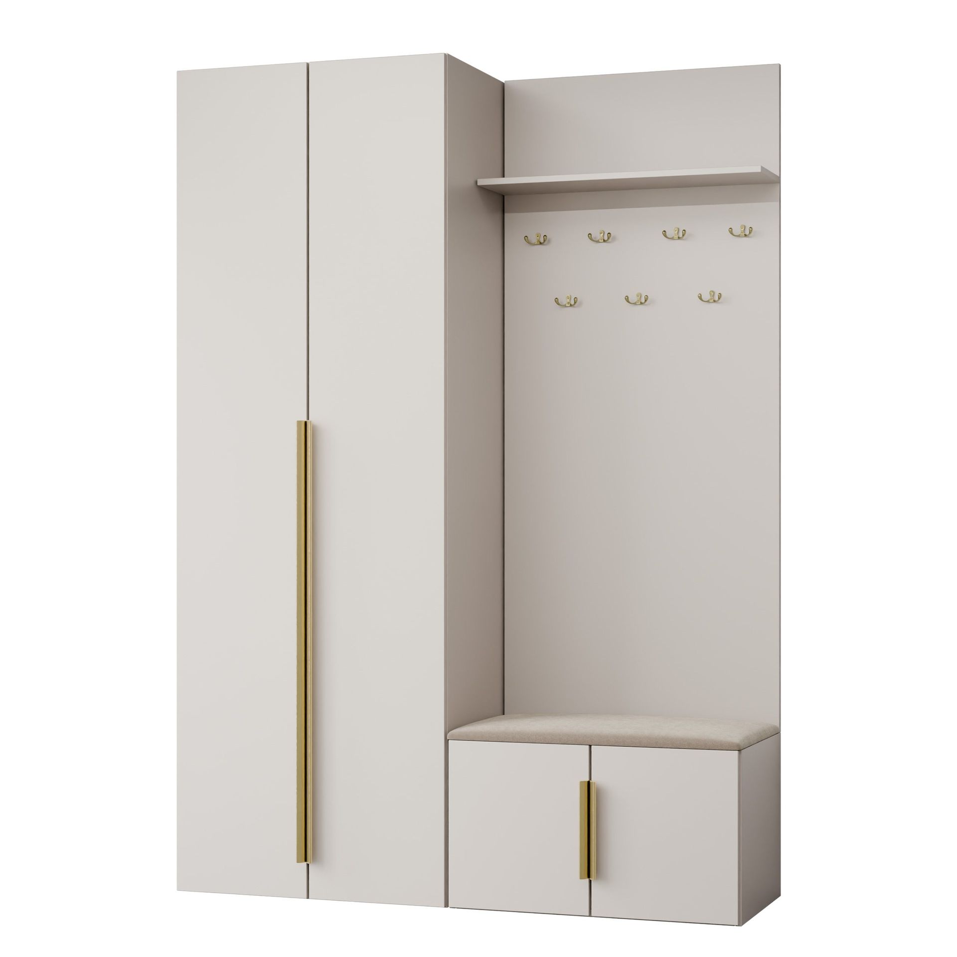 Myren Hallmöbel 140 cm - beige