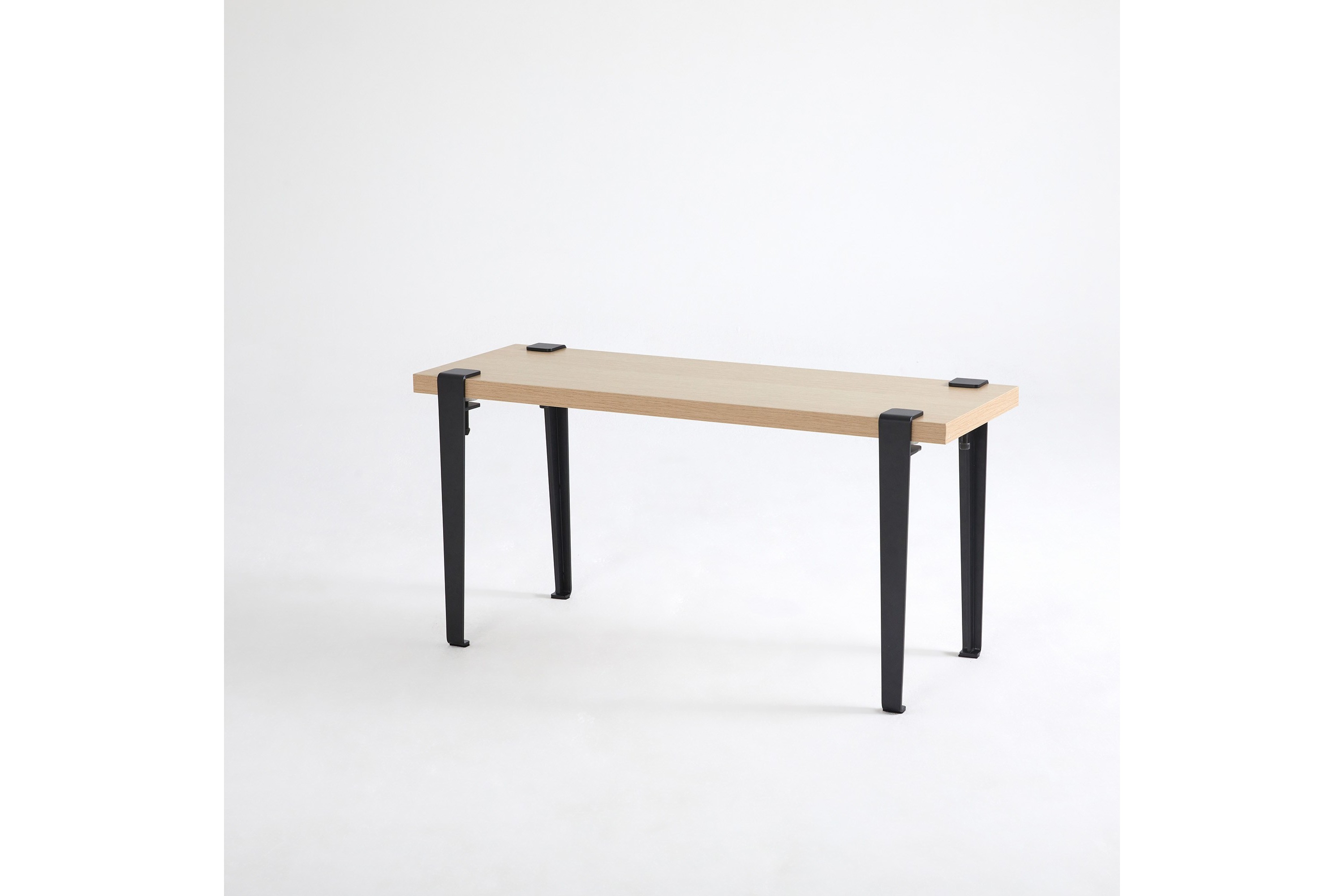 Sittbänk Khalkeus 90x30 cm Brun/Svart Hanah Home