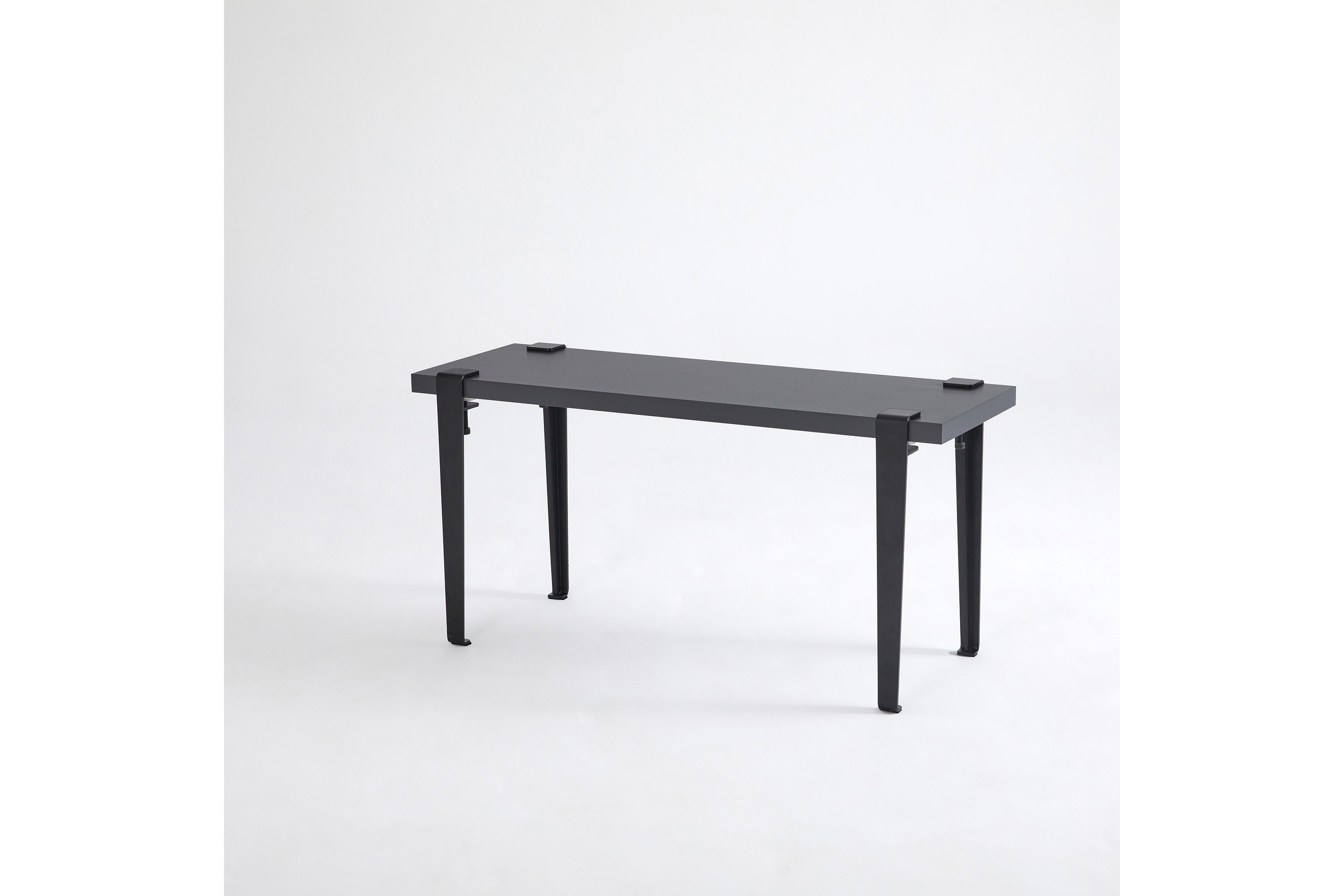 Sittbänk Khalkeus 90x30 cm Svart Hanah Home