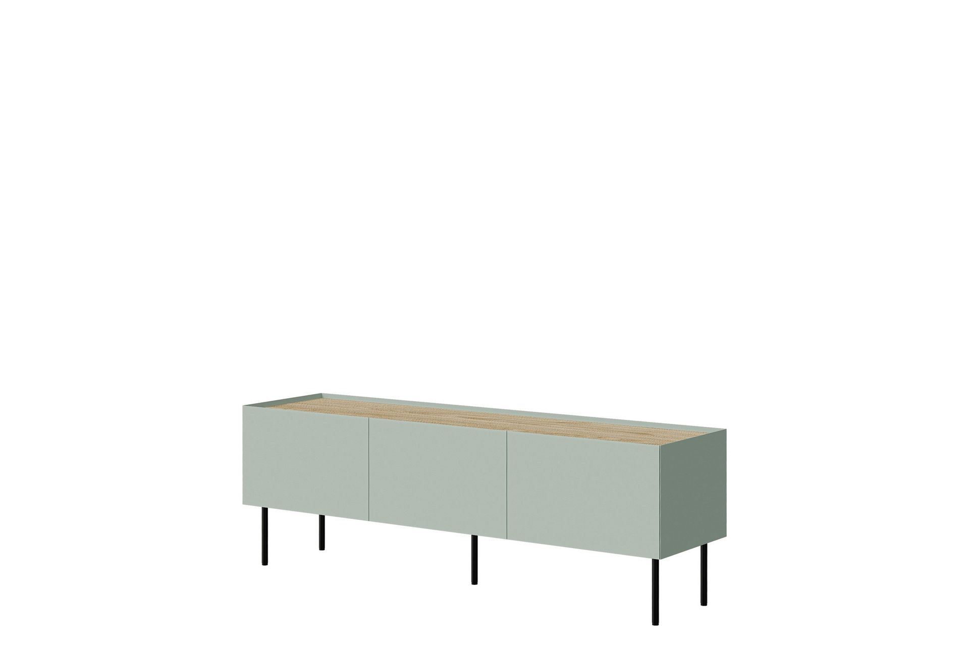 Akie Tv-b&auml;nk 150 cm - Gr&ouml;n