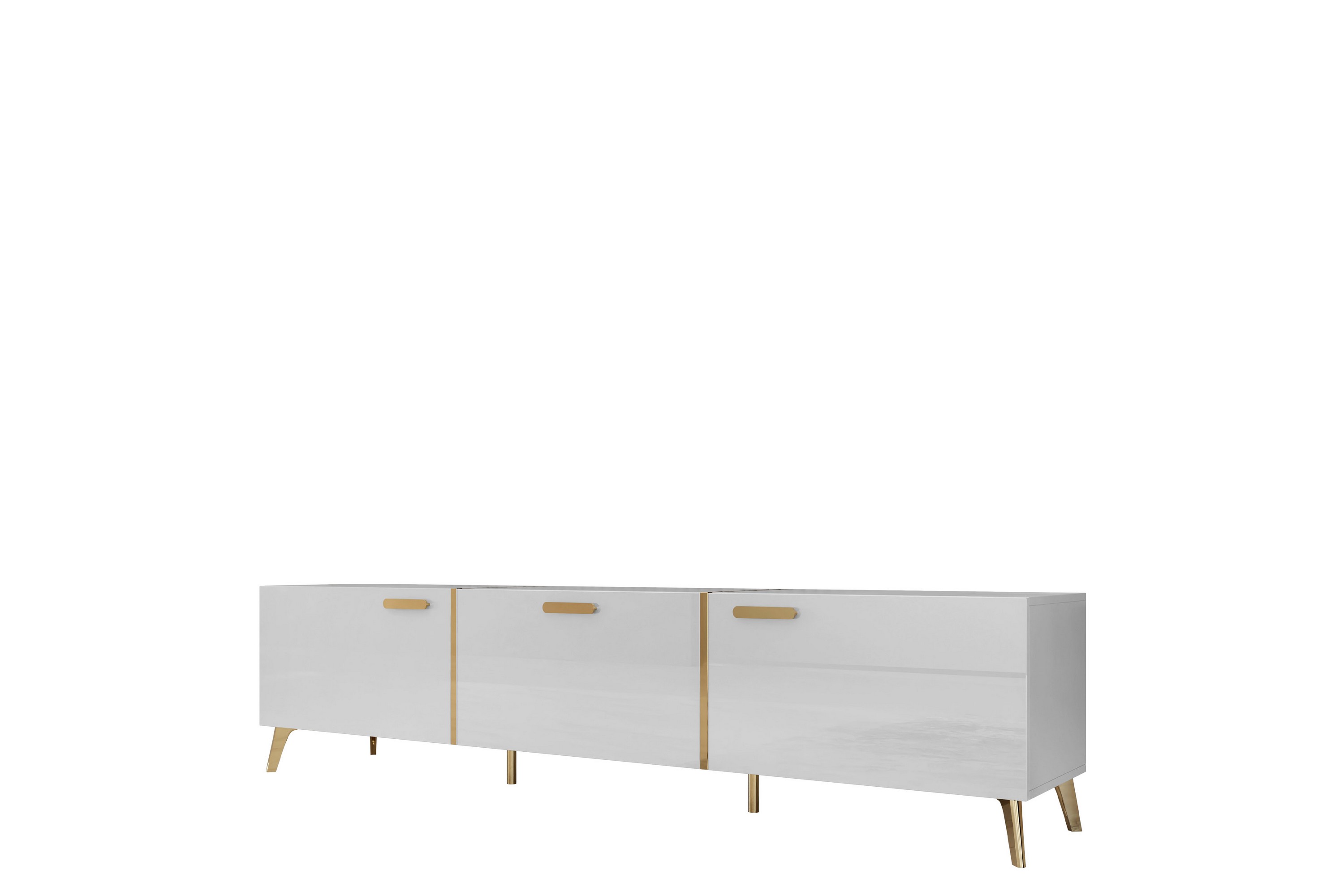 Akihiko Tv-bänk 204 cm Vit