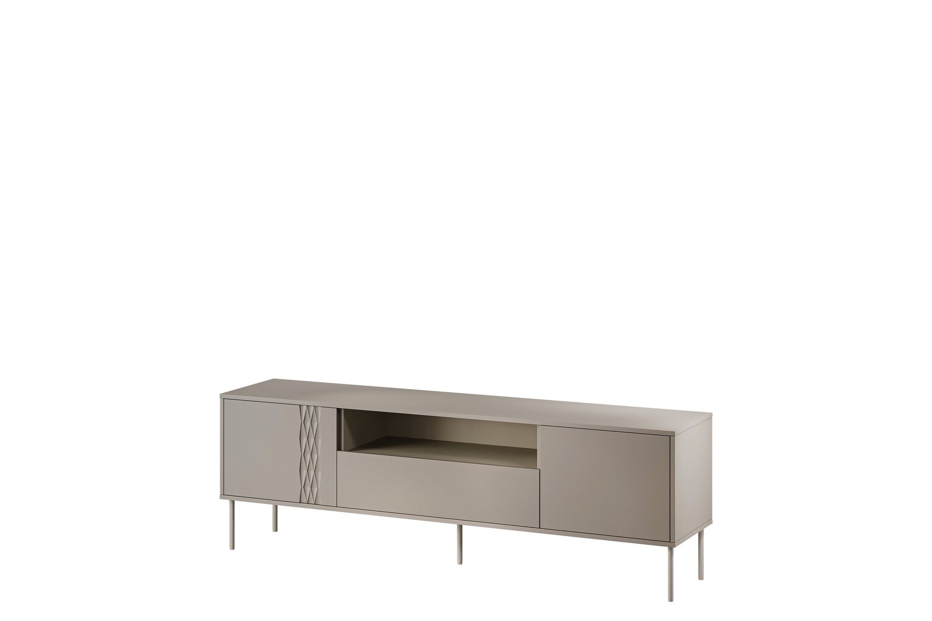 akiko tv-bänk 180 cm - beige