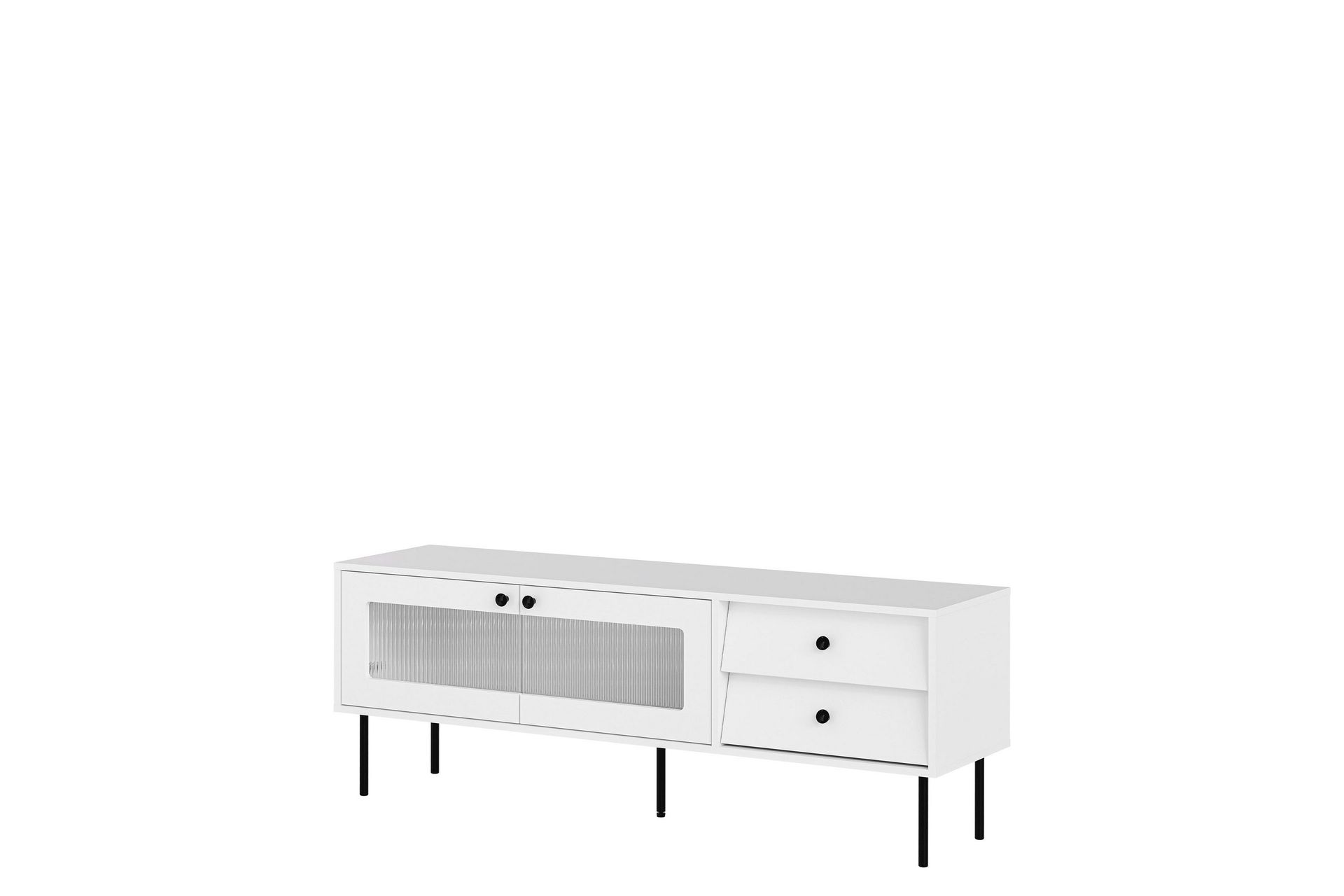 akilesh tv-bänk 150 cm - vit