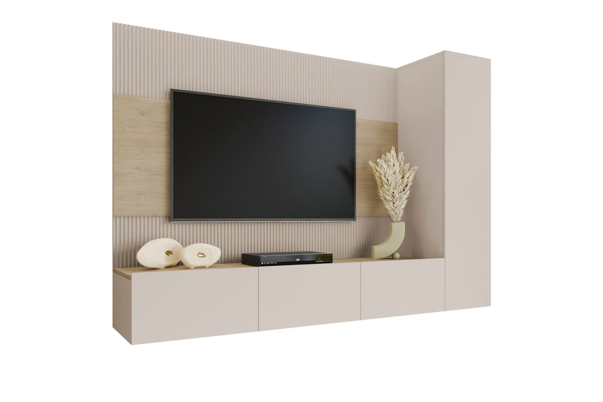 Bernice Tv-sk&aring;p 220x38 cm - Beige